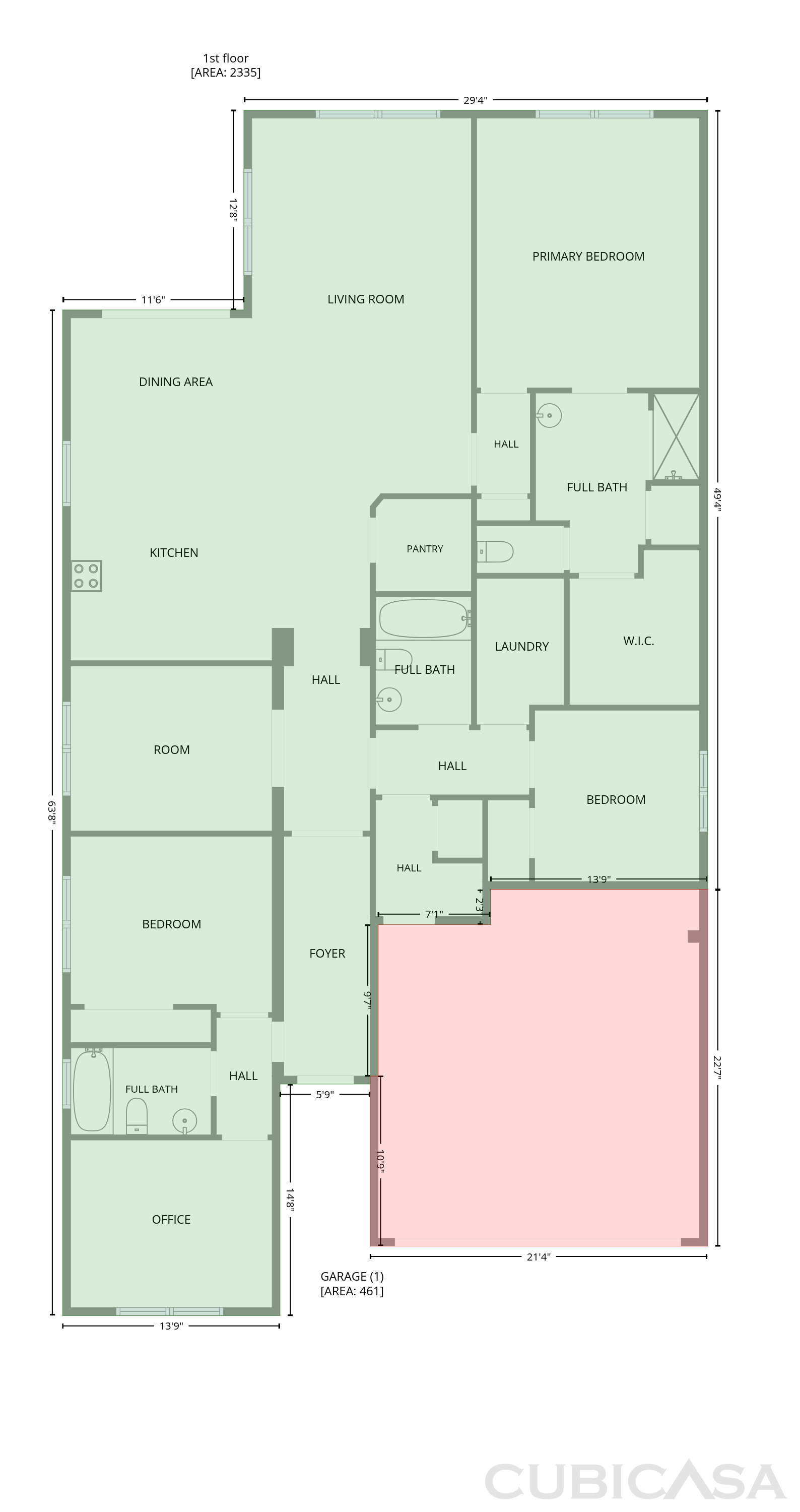 Main Floor of 22880 E Indiana Ave, Queen Creek, AZ