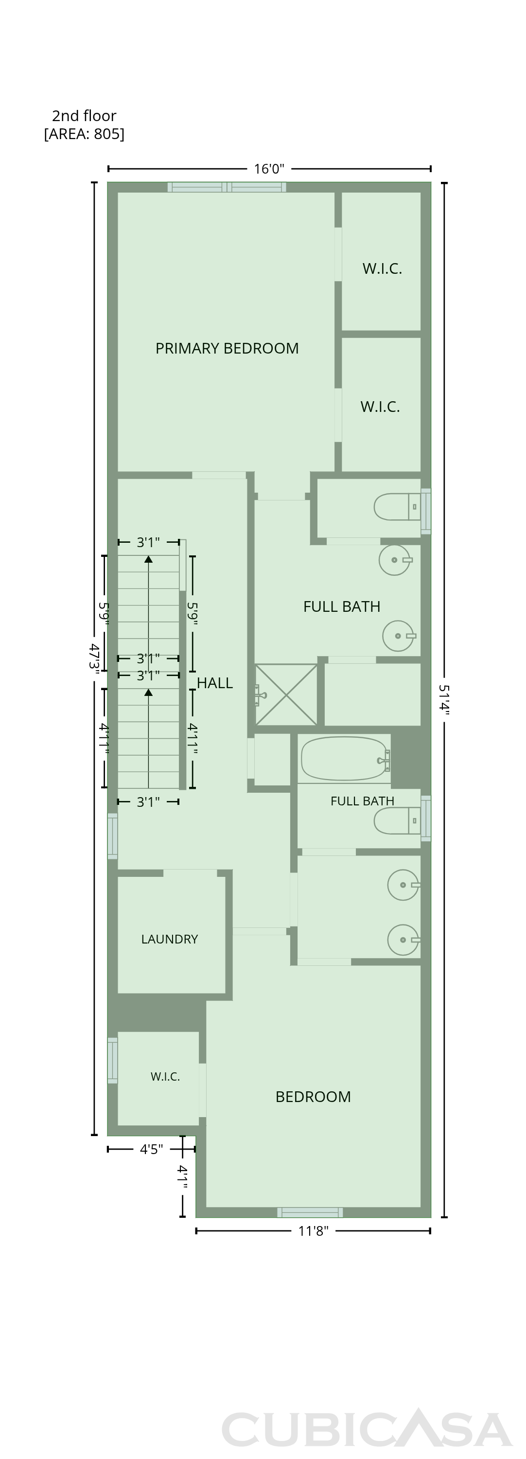Second Floor of 204 Socrates St, Lexington, SC