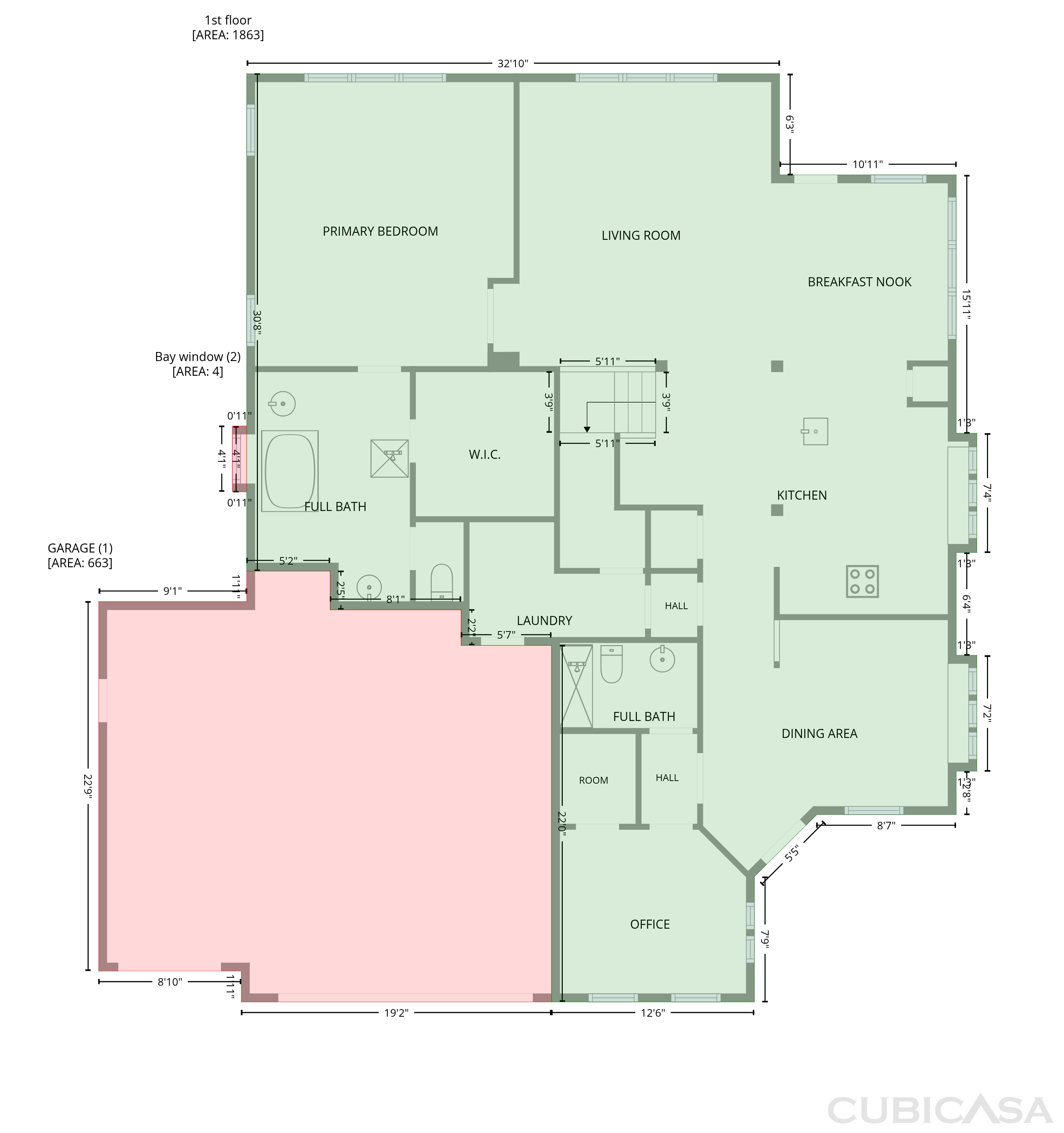 Main Floor of 830 Graham Dr, Burleson, TX
