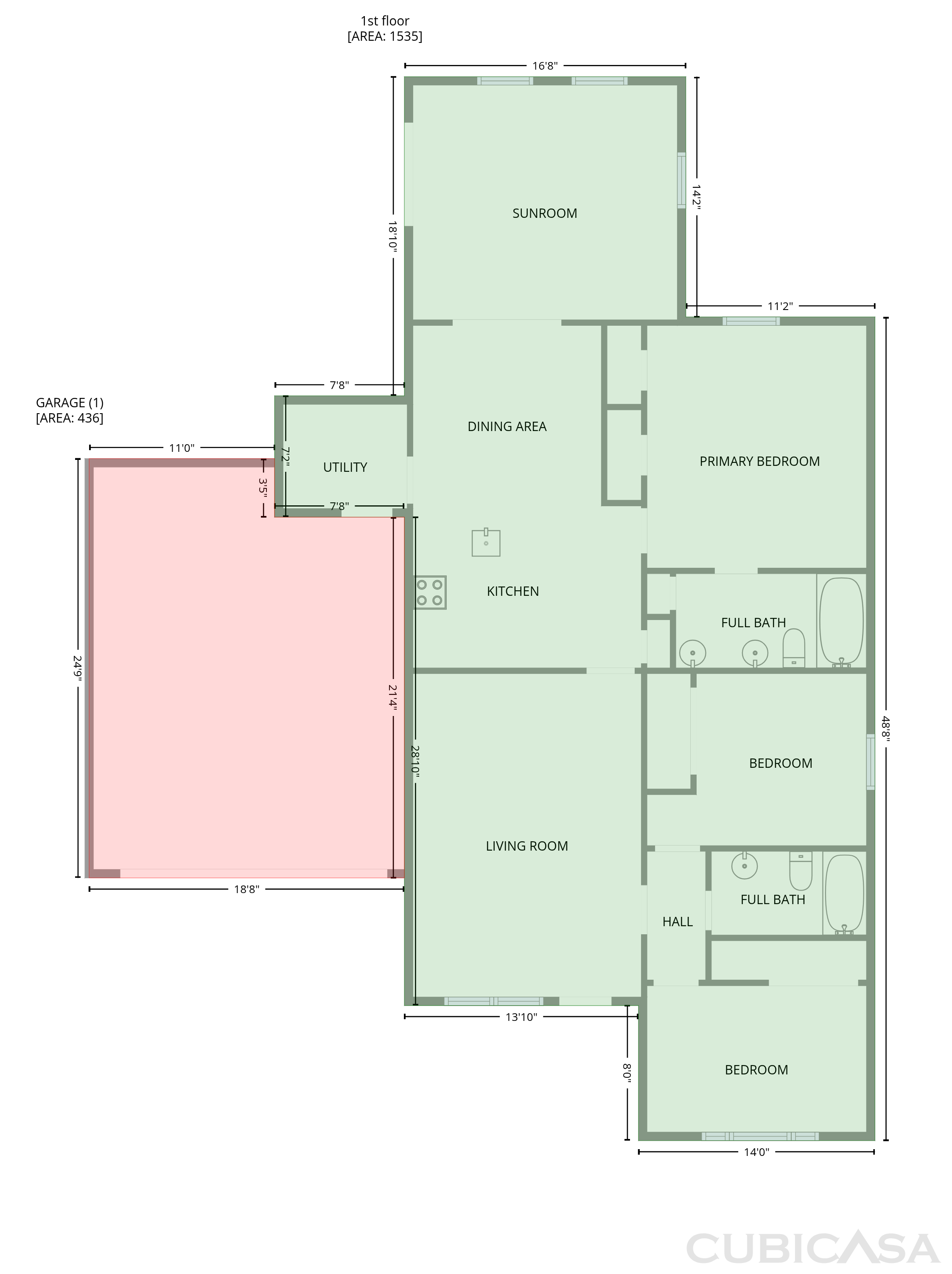 Main Floor of 112 Westchester Dr, White House, TN