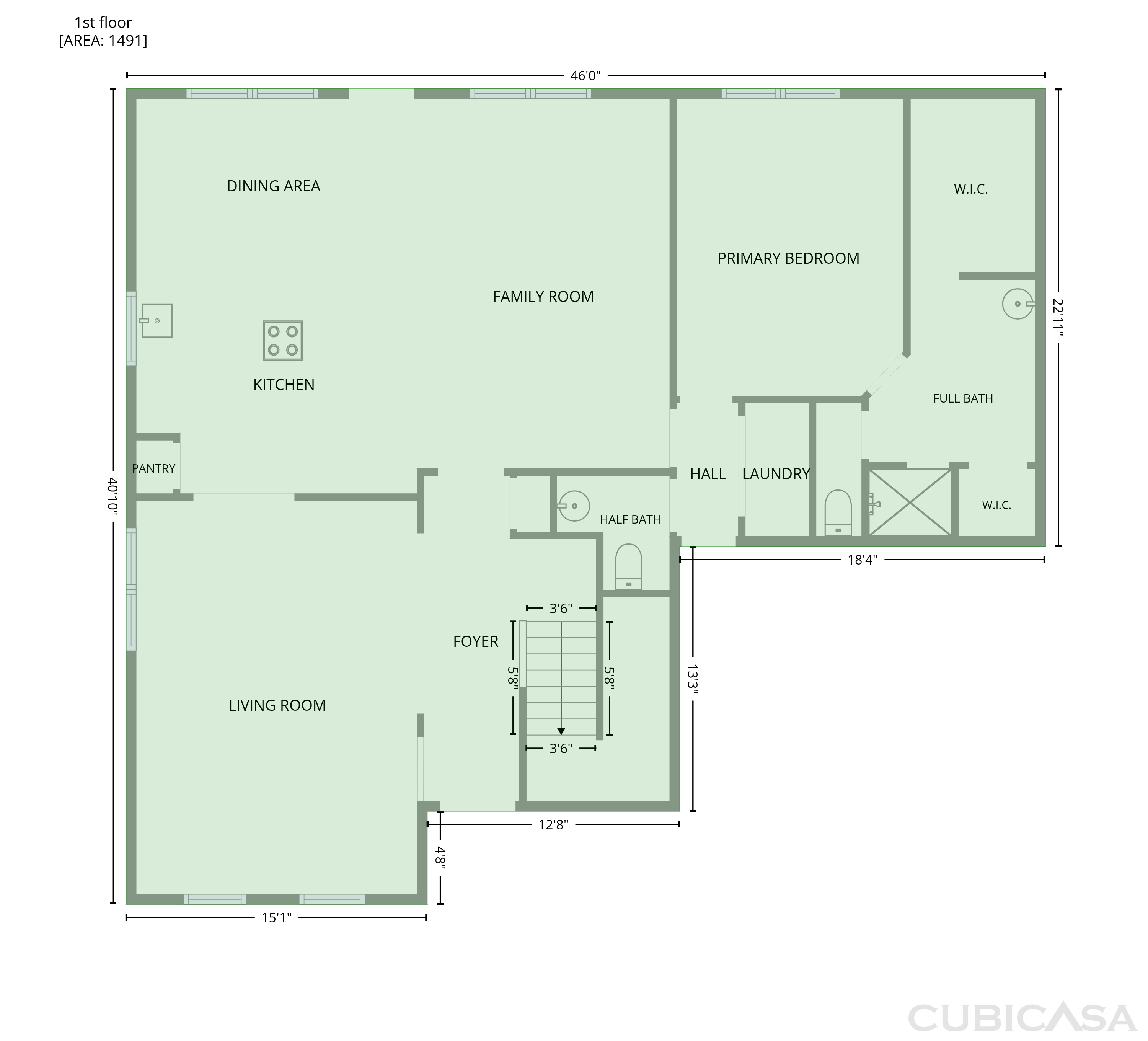 Main Floor of 1115 Long Prairie Dr, Katy, TX