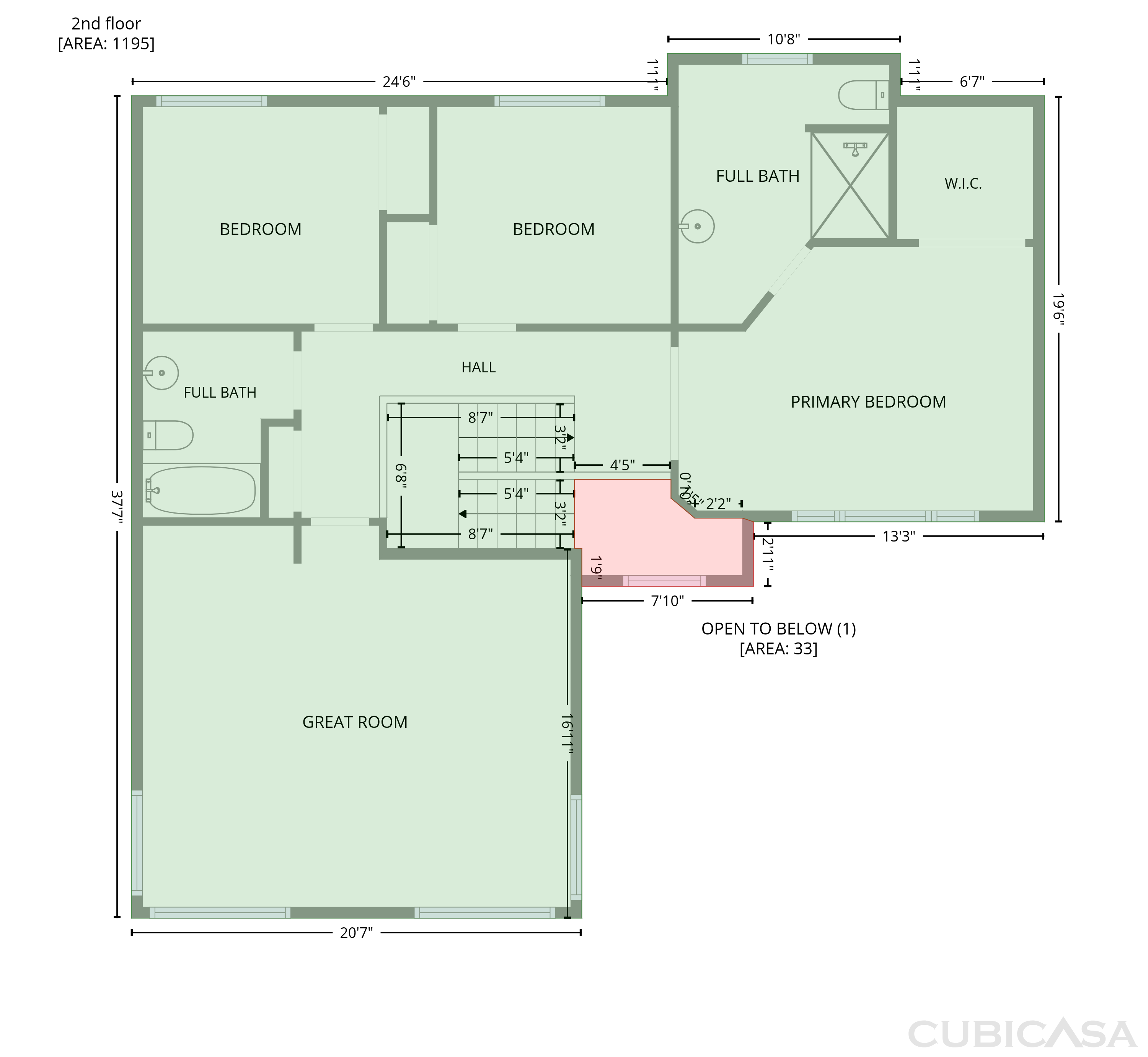Second Floor of 6816 58th St NE, Marysville, WA