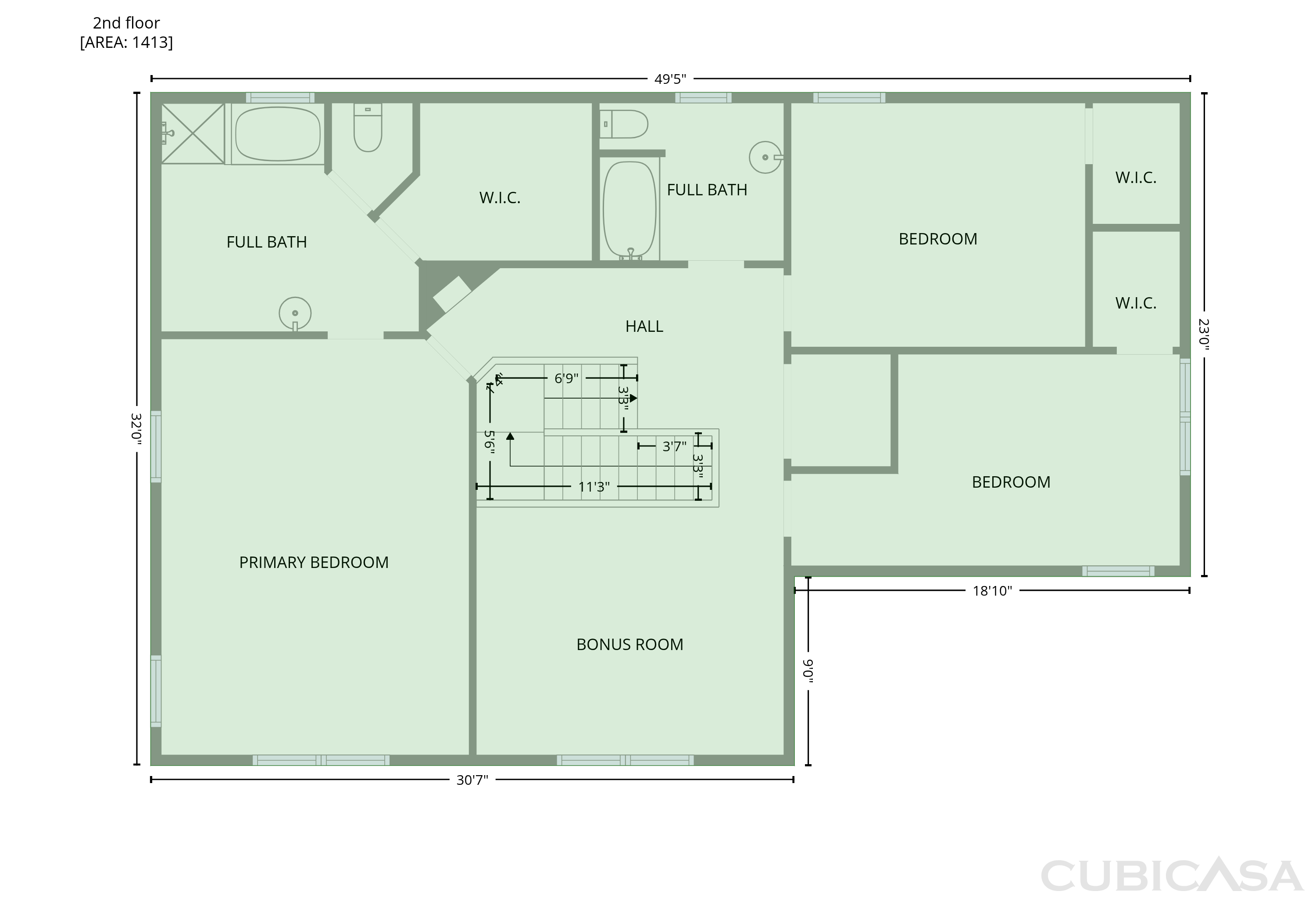 Second Floor of 118 W Running Wolf Trl, Harker Heights, TX