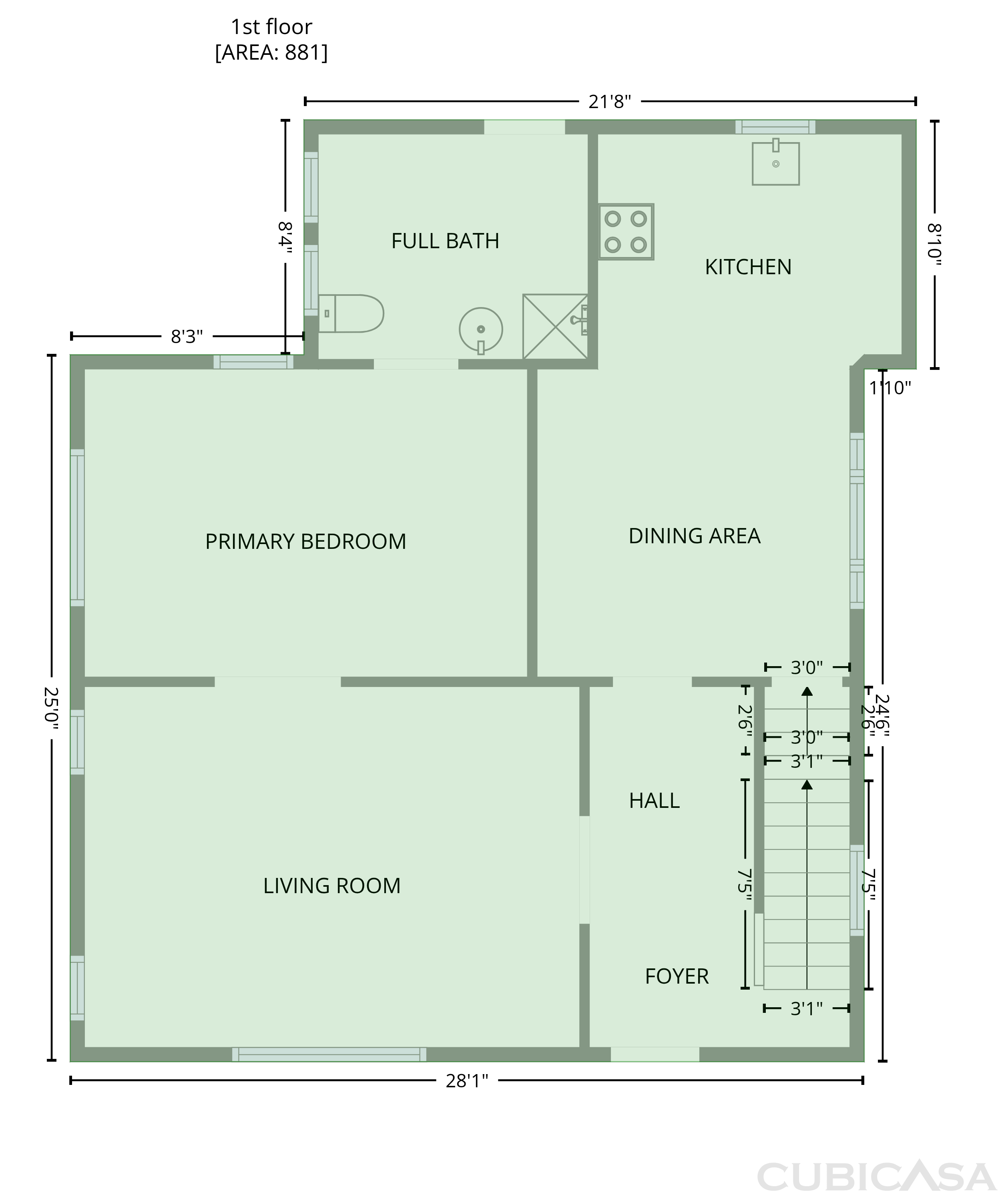Second Floor of 2670 Fern Ave, Columbus, OH
