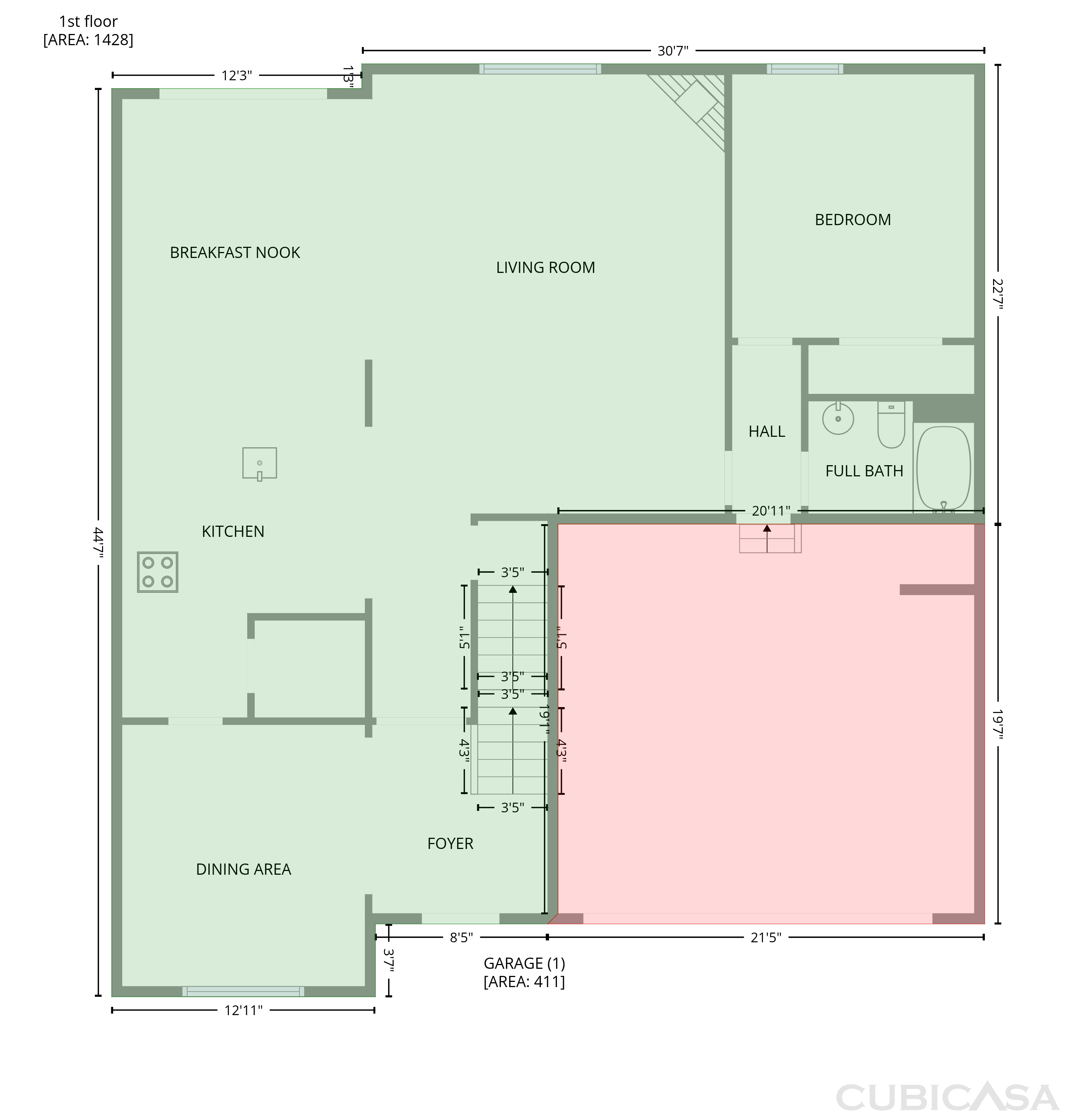 Second Floor of 37 Possum Creek Way, Dallas, GA