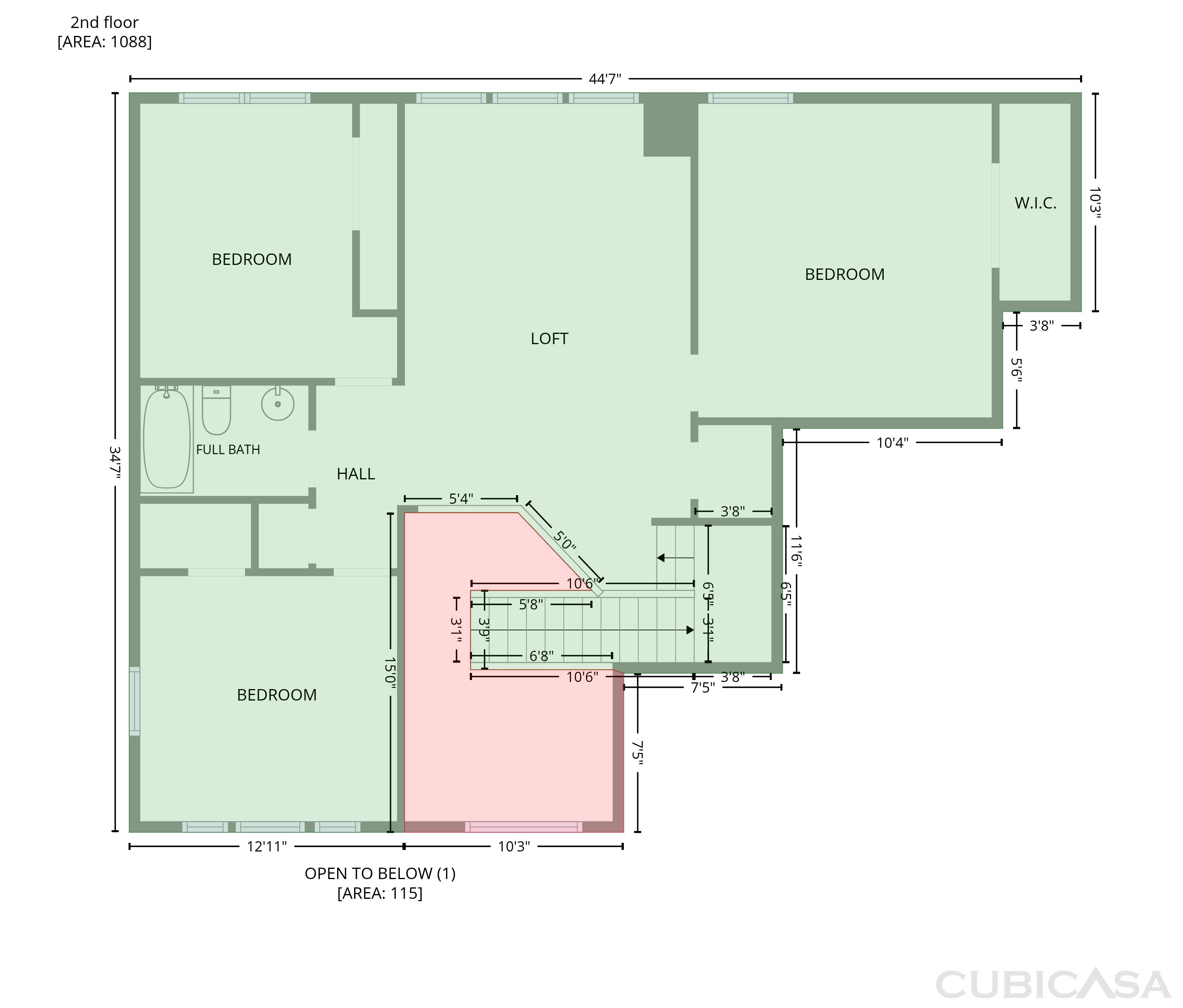 Second Floor of 1217 Maverick Ln, Royse City, TX