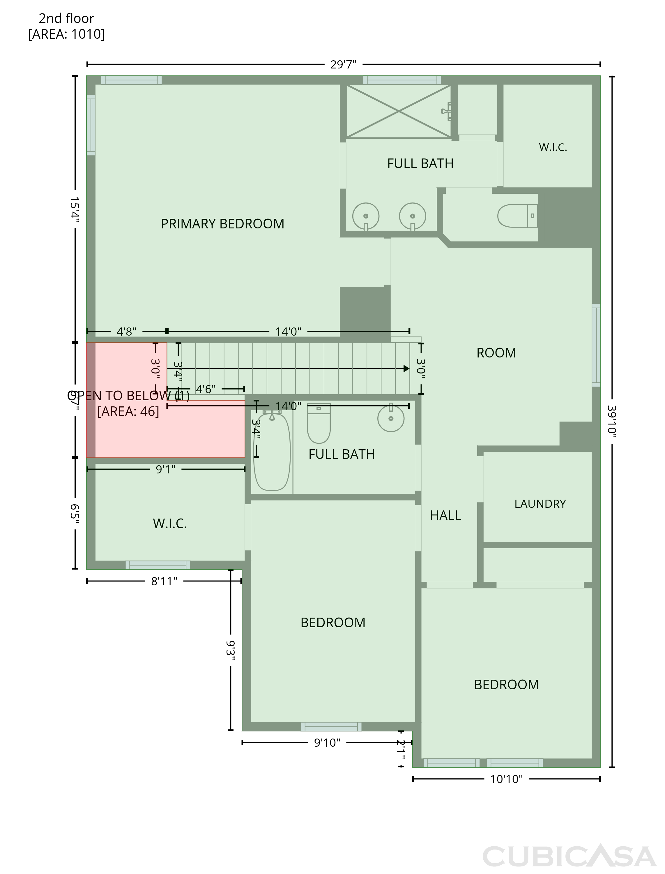 Second Floor of 3651 Sandy Brook Dr, Round Rock, TX