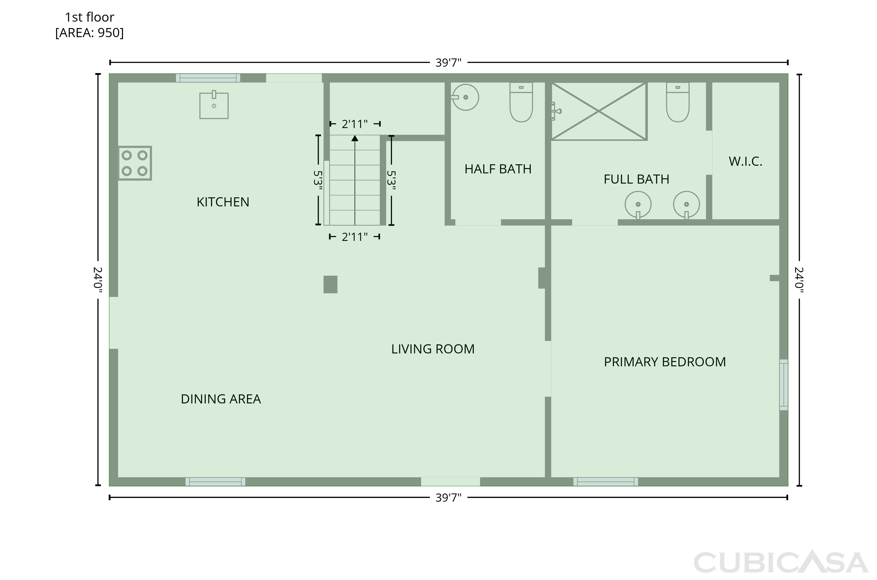 Main Floor of 546 Gifford Ct, Deltona, FL
