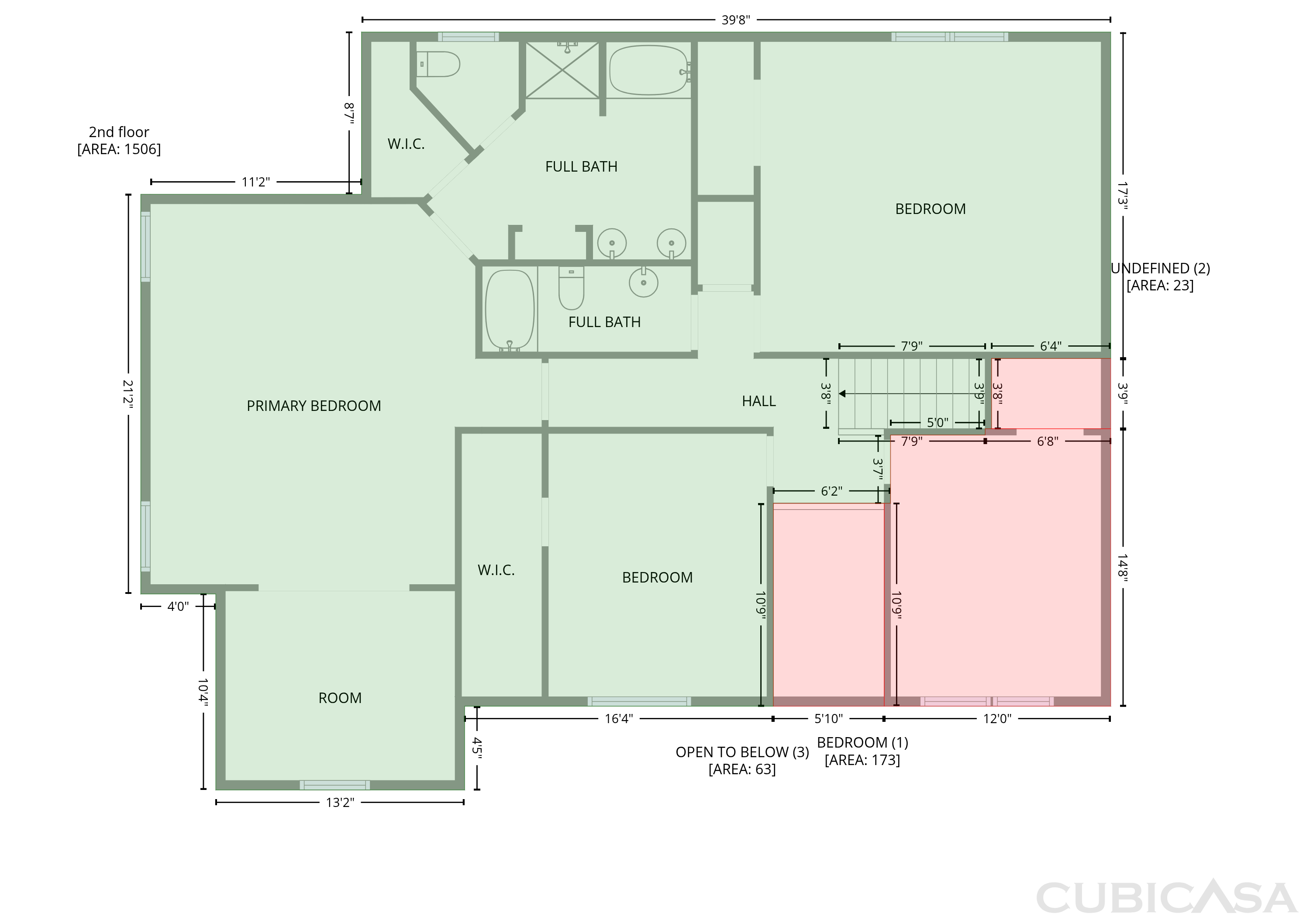 Second Floor of 212 Summergate Ln, Villa Rica, GA