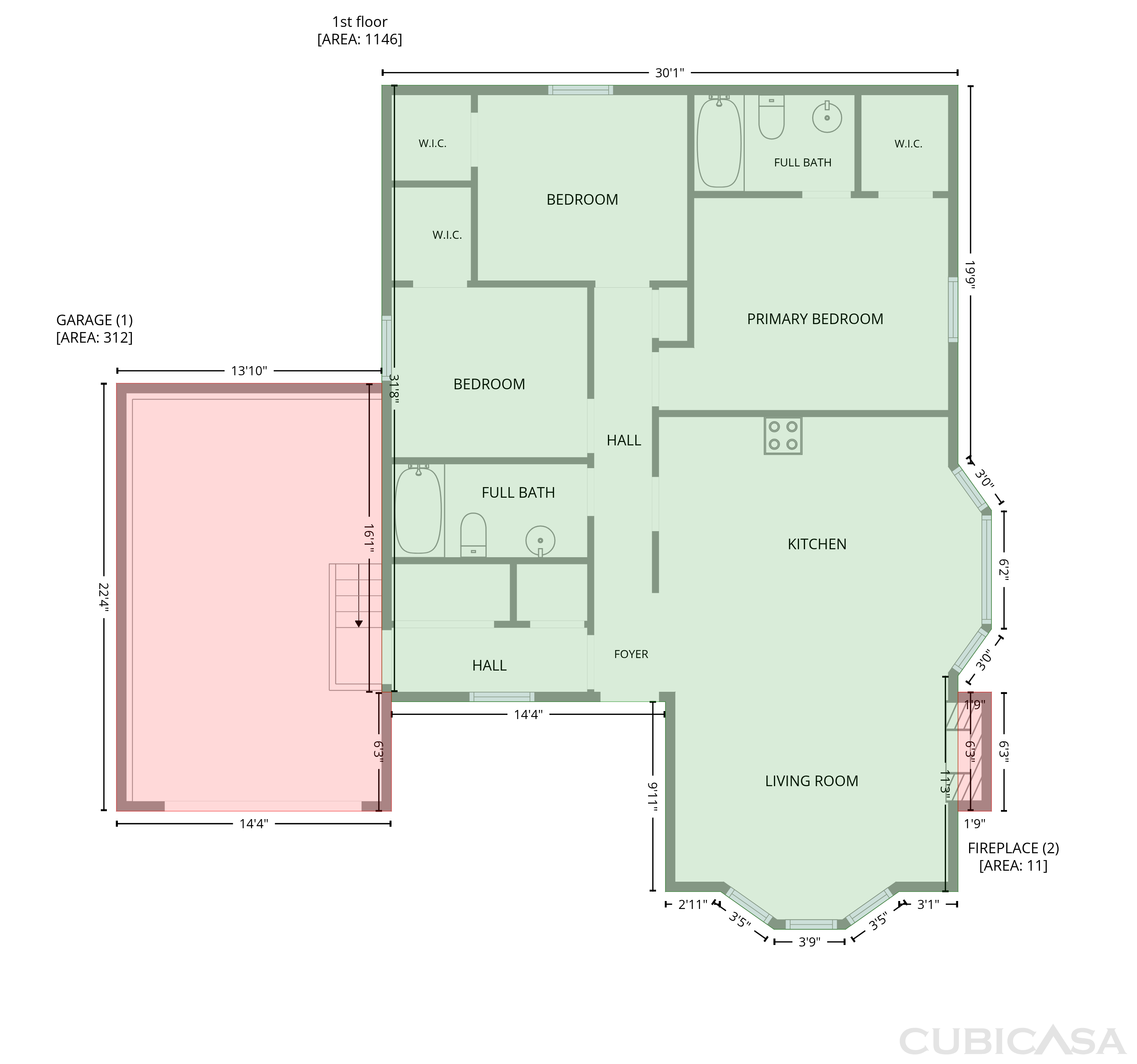 Main Floor of 4635 Leprechaun Ln, Winston Salem, NC