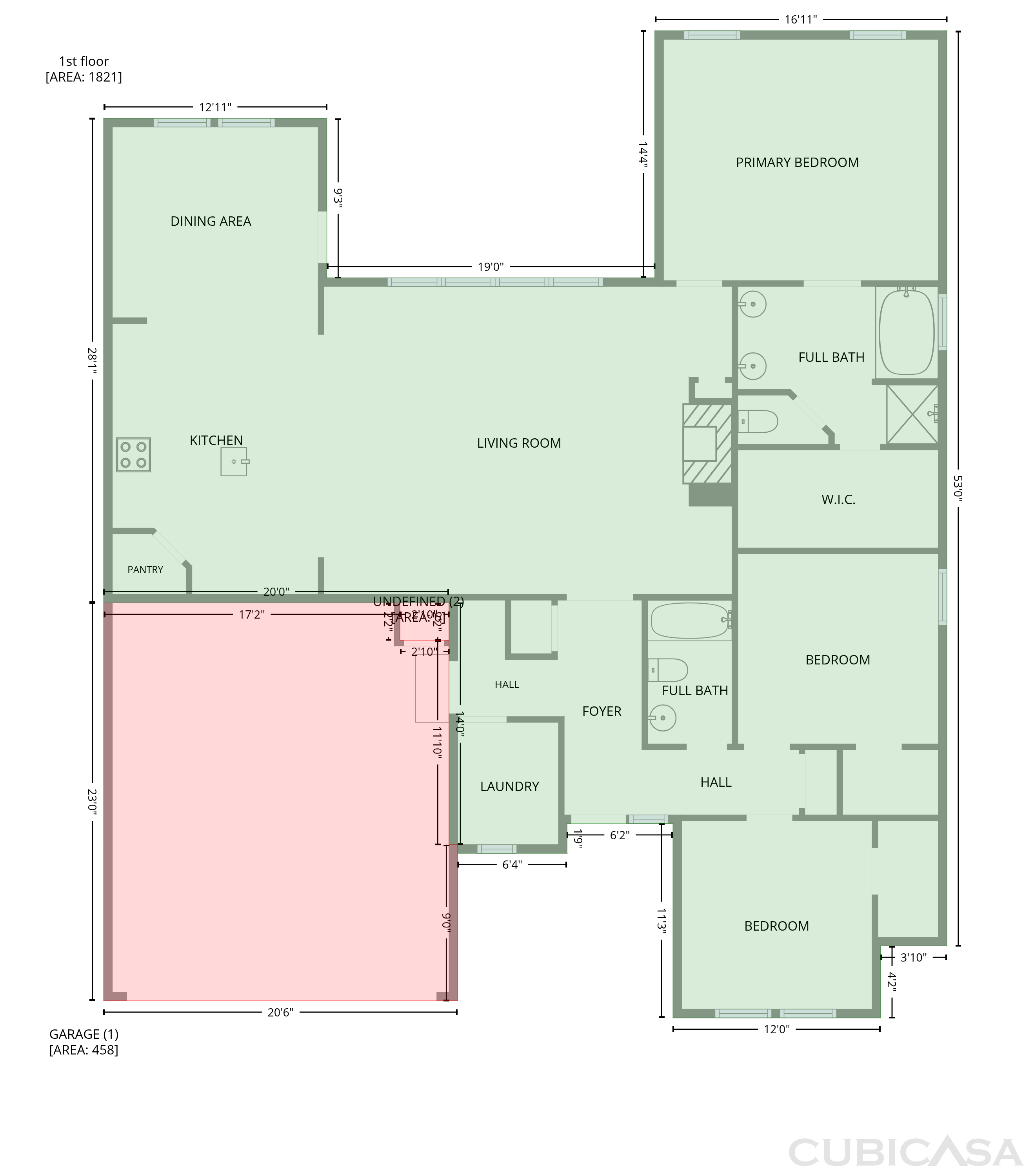 Main Floor of 612 Carolyn Ridge Rd, Norman, OK