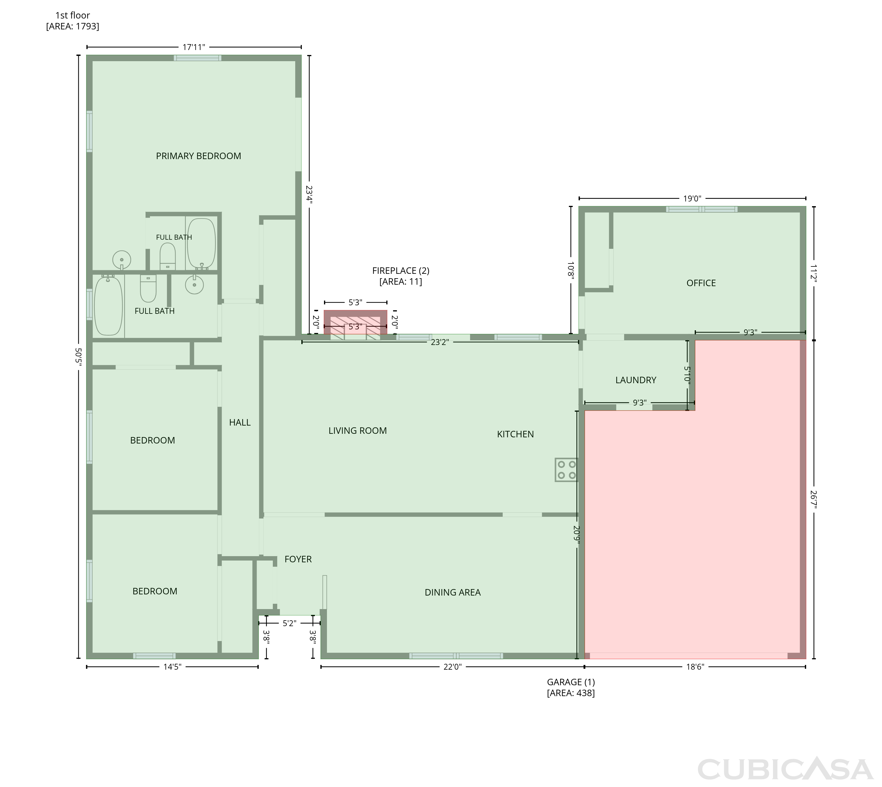 Main Floor of 2500 NW 109th St, Oklahoma City, OK