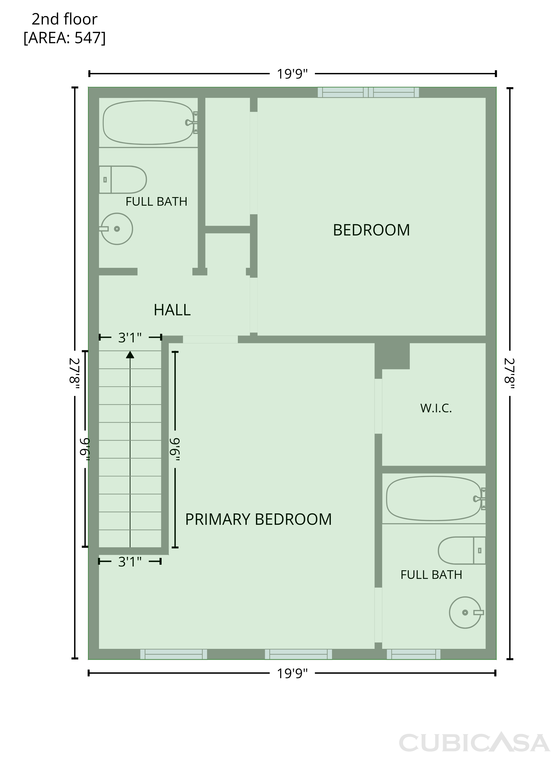 Second Floor of 12 Mandy Ct, Durham, NC