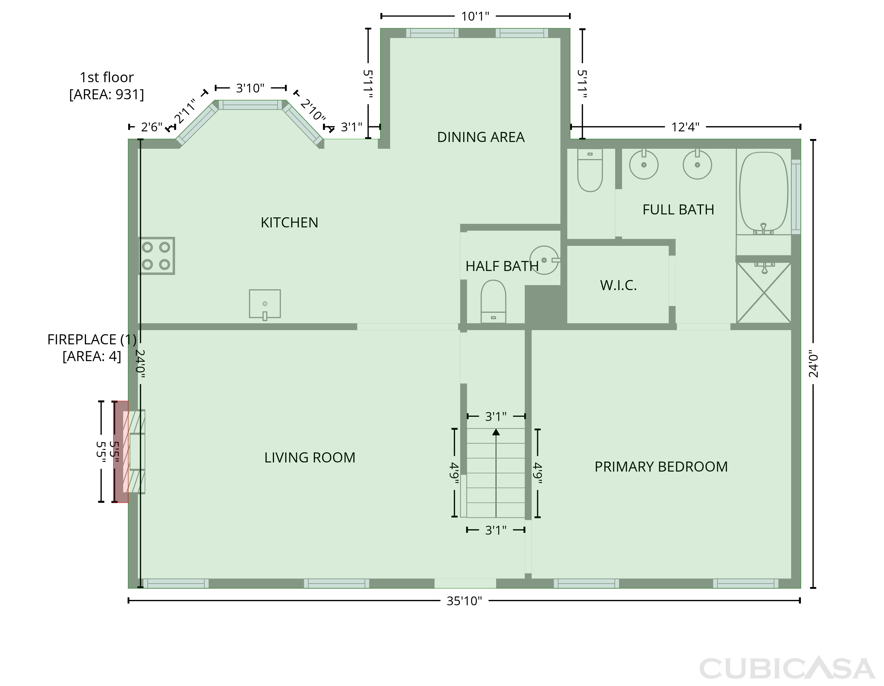 Main Floor of 216 Cross Current Ln, Raleigh, NC