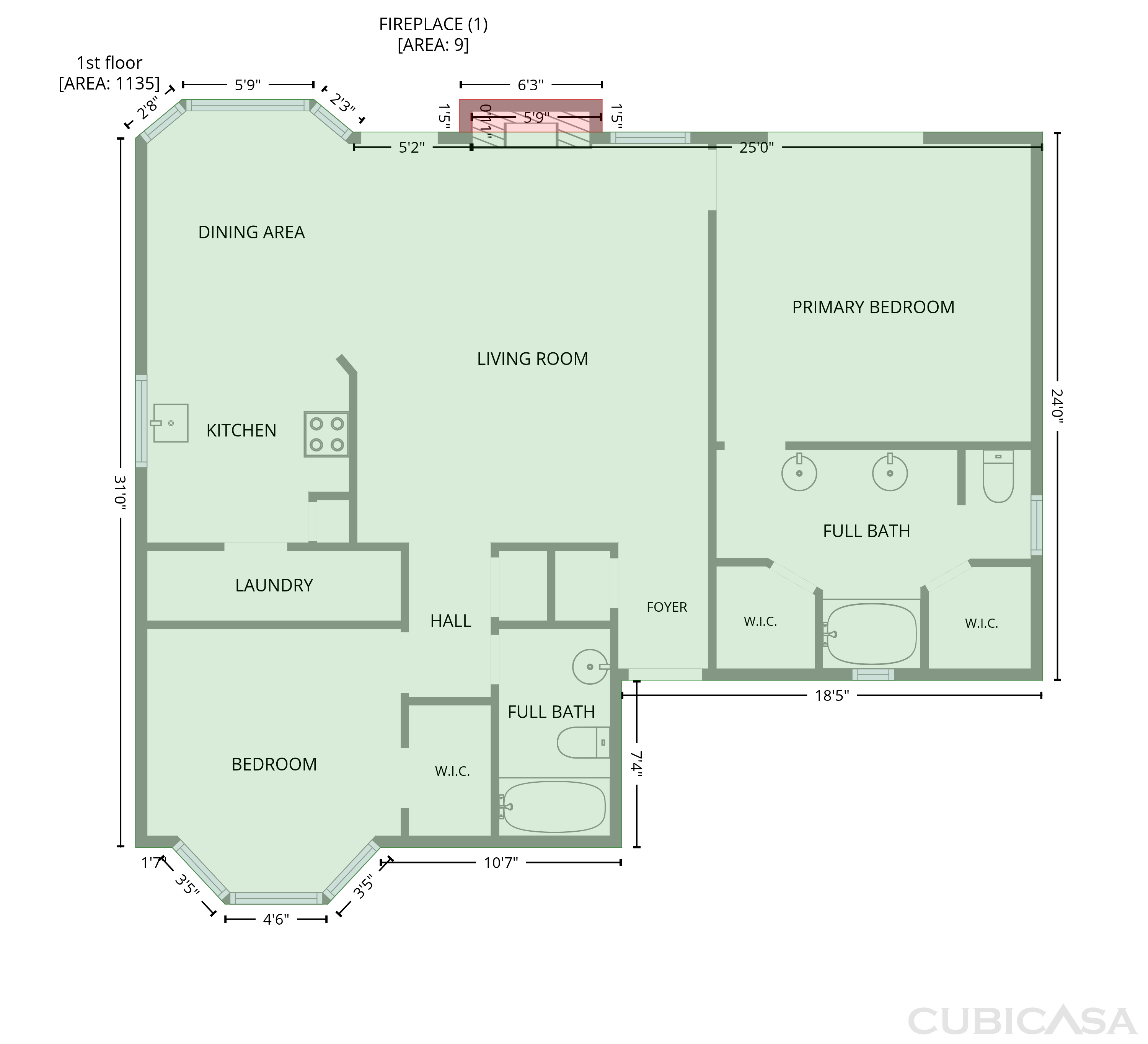 Main Floor of 3011 Jubilee Trl, Austin, TX