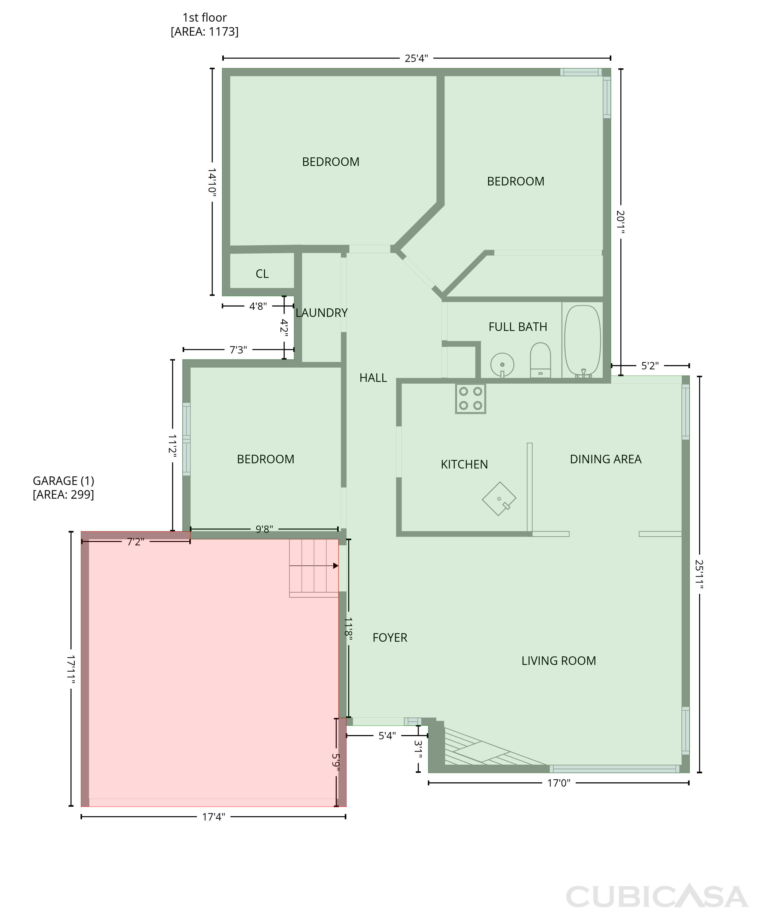 Second Floor of 3117 Verdugo Dr, Raleigh, NC