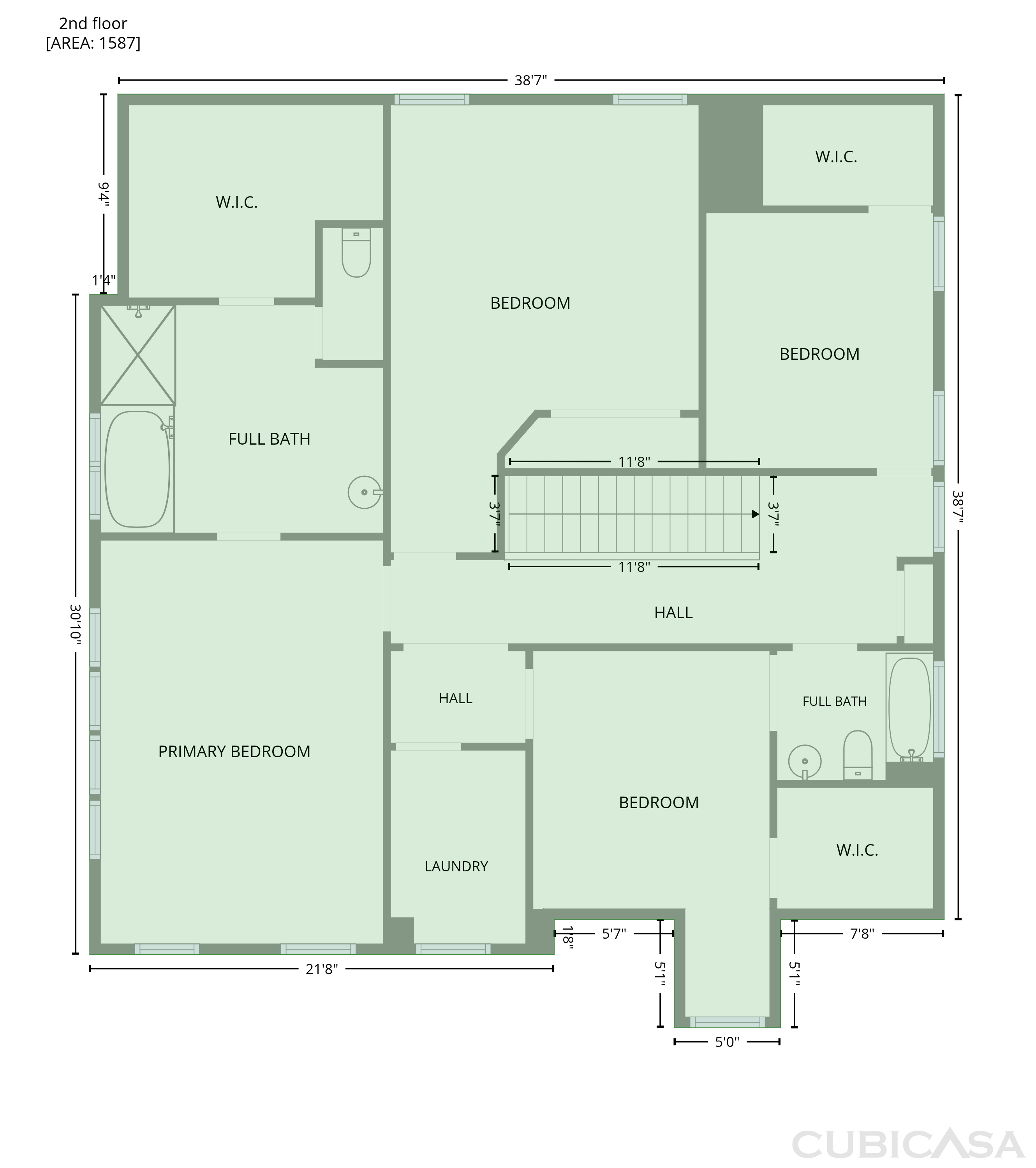 Second Floor of 2530 Logan Caroline Ln, Monroe, NC