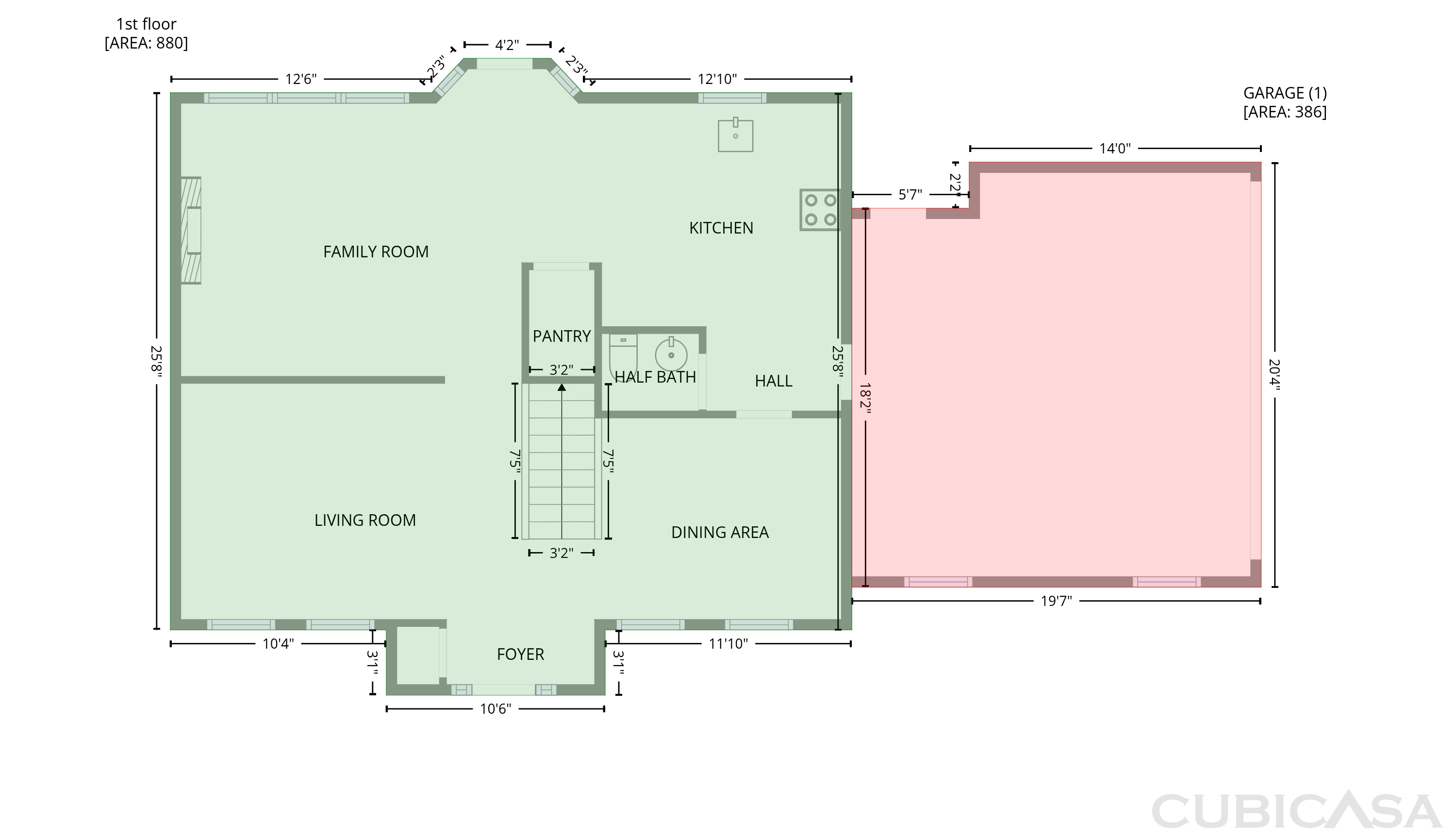 Main Floor of 3099 Brooksong Way, Dacula, GA