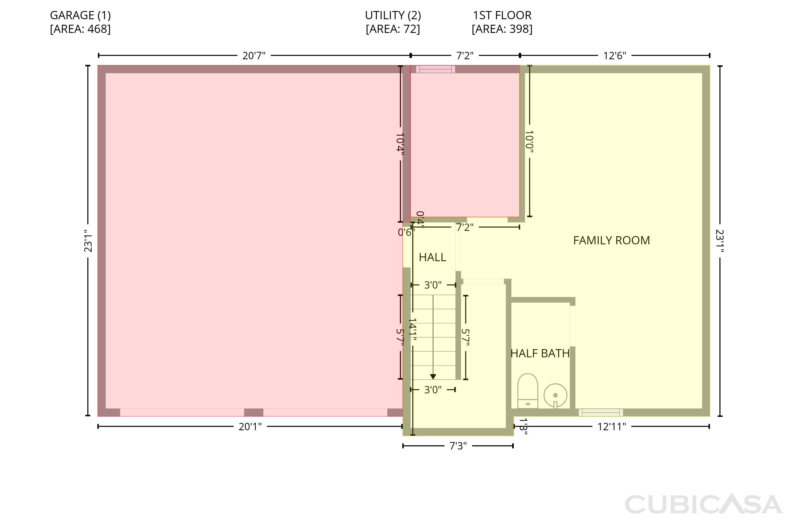 Main Floor of 613 W Hulett St, Edgerton, KS