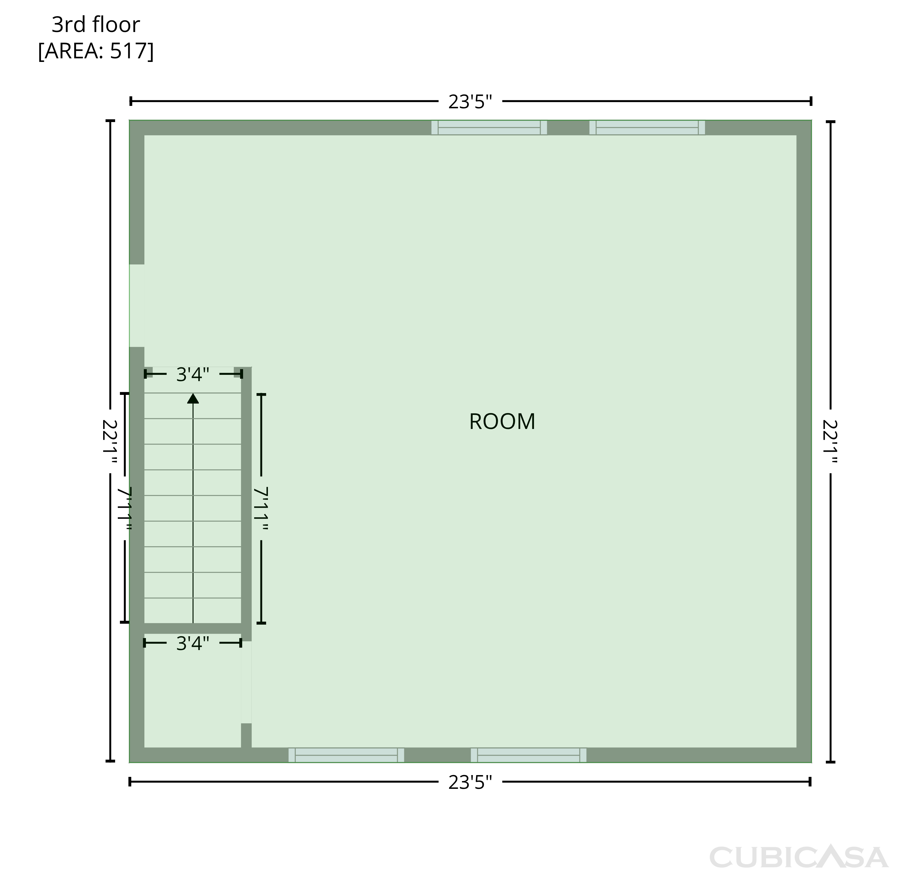 Third Floor of 11106 Brush Hollow Rd, Matthews, NC