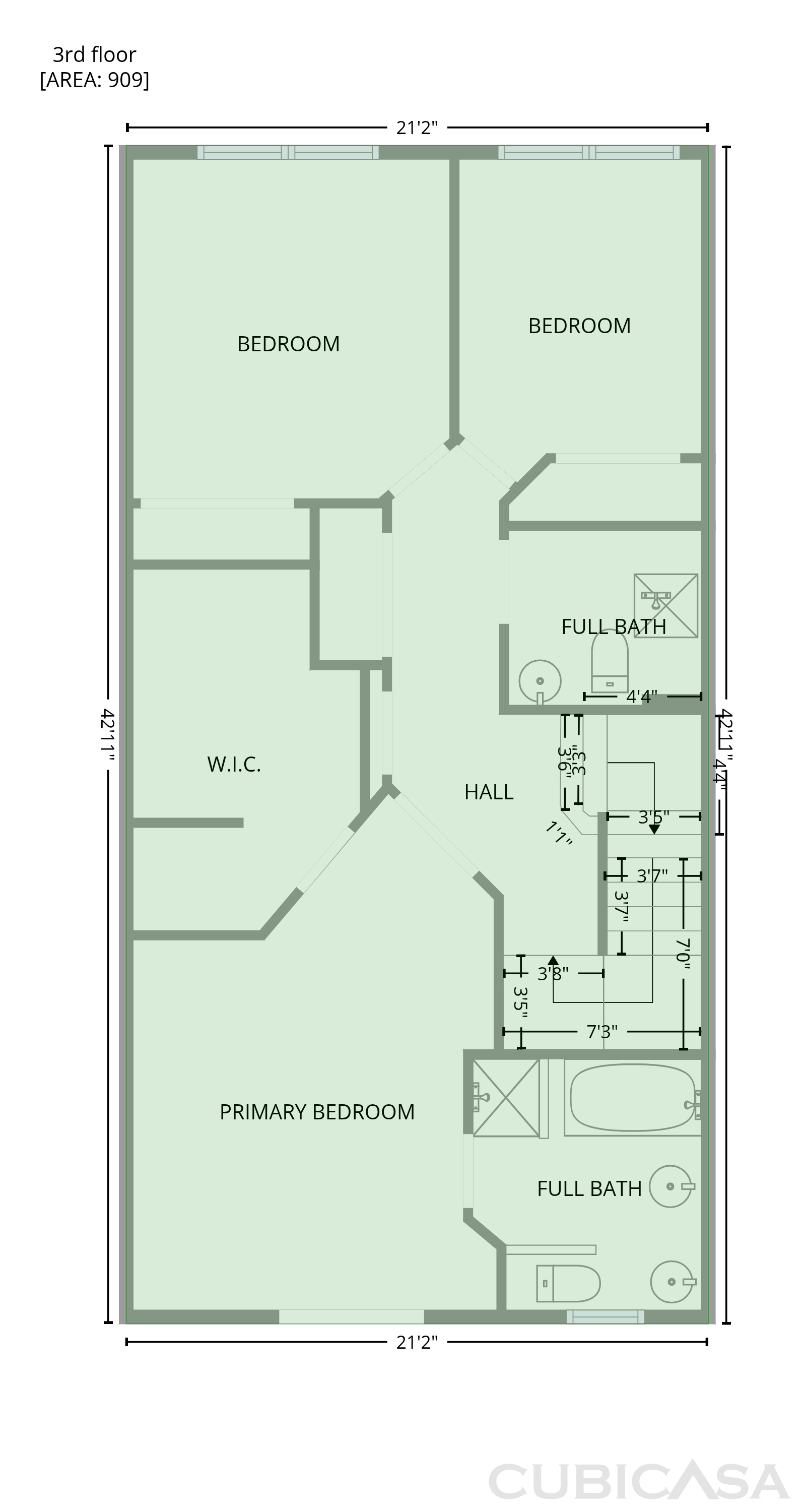 Third Floor of 10321 Sablewood Dr, Raleigh, NC