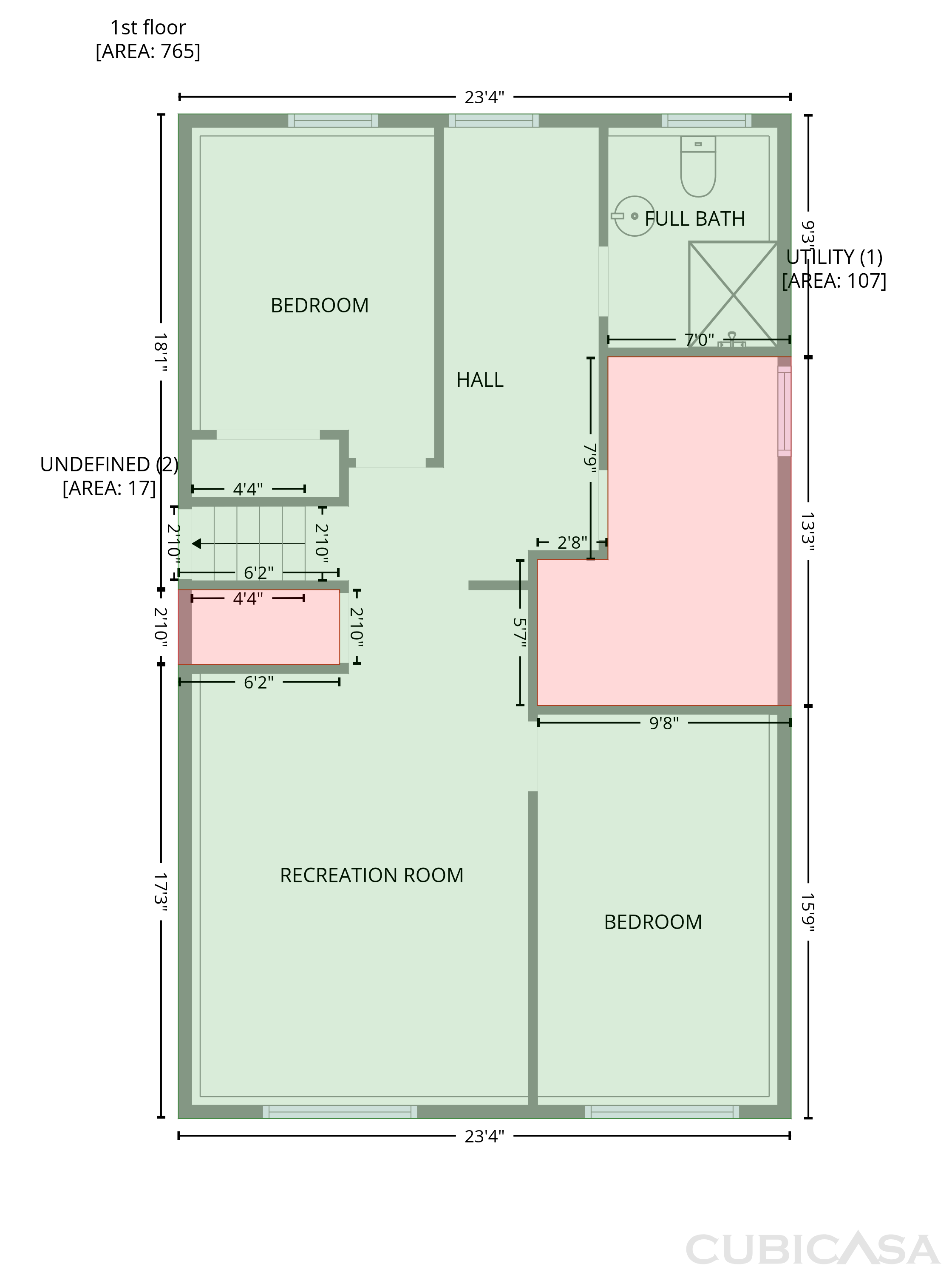 Main Floor of 14025 Partridge St NW, Andover, MN