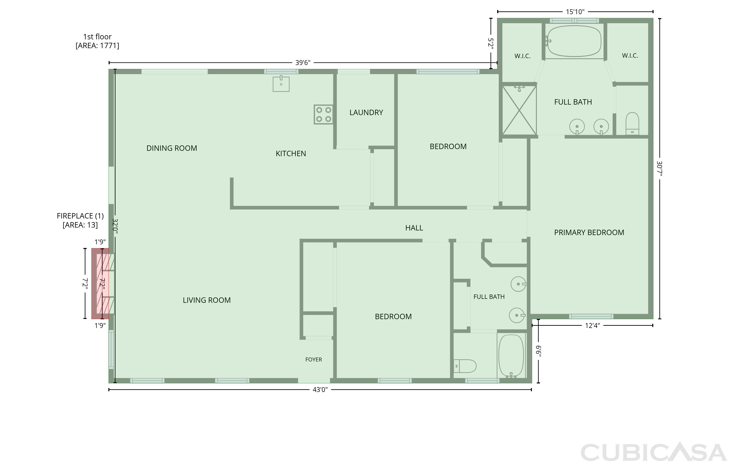 Main Floor of 5602 S Garden Rd, Providence Forge, VA
