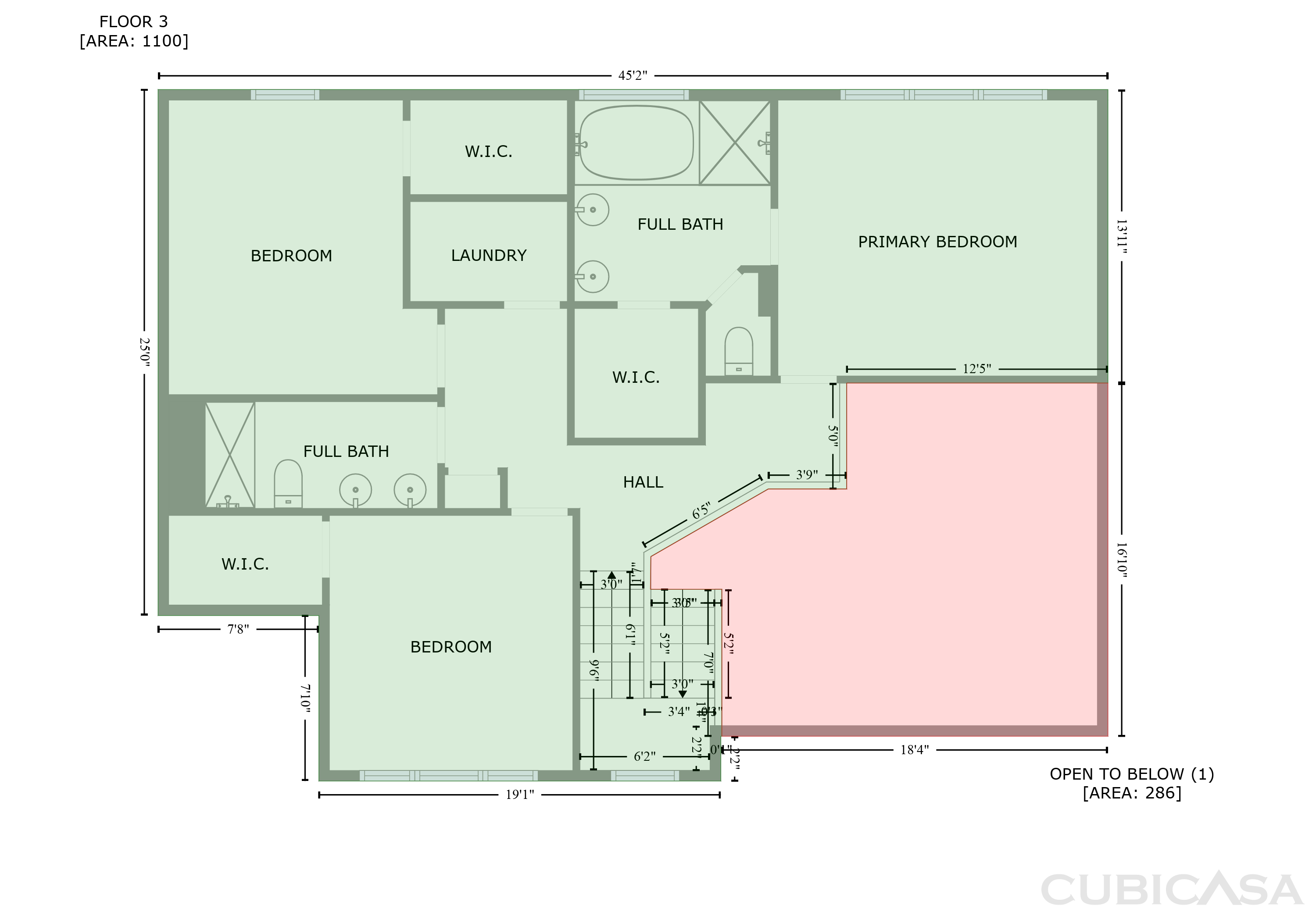 Third Floor of 8806 Glenside St, Huntersville, NC