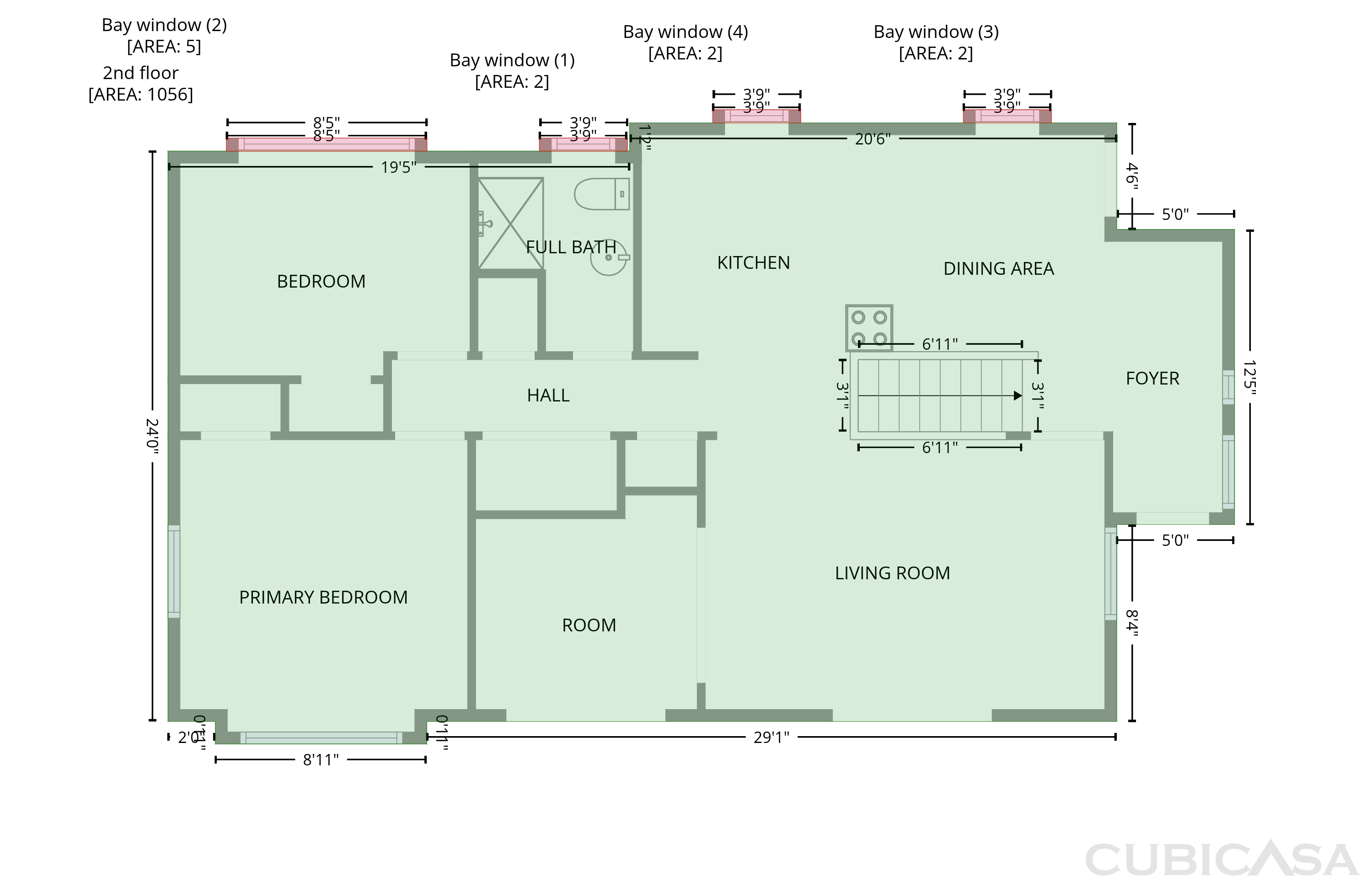 Second Floor of 2591 Aldine St, Roseville, MN