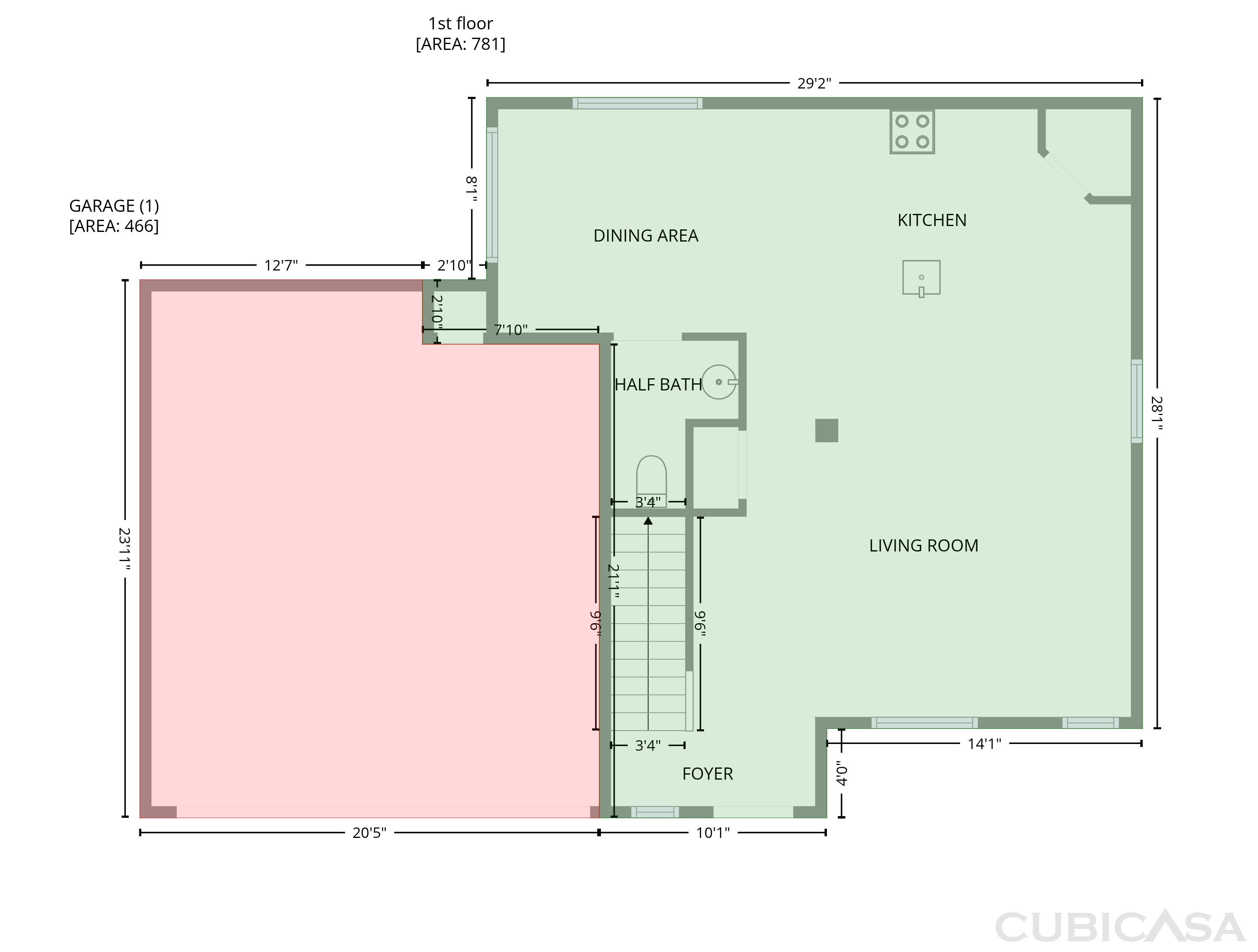 Main Floor of 6555 E Brushback Loop, Tucson, AZ