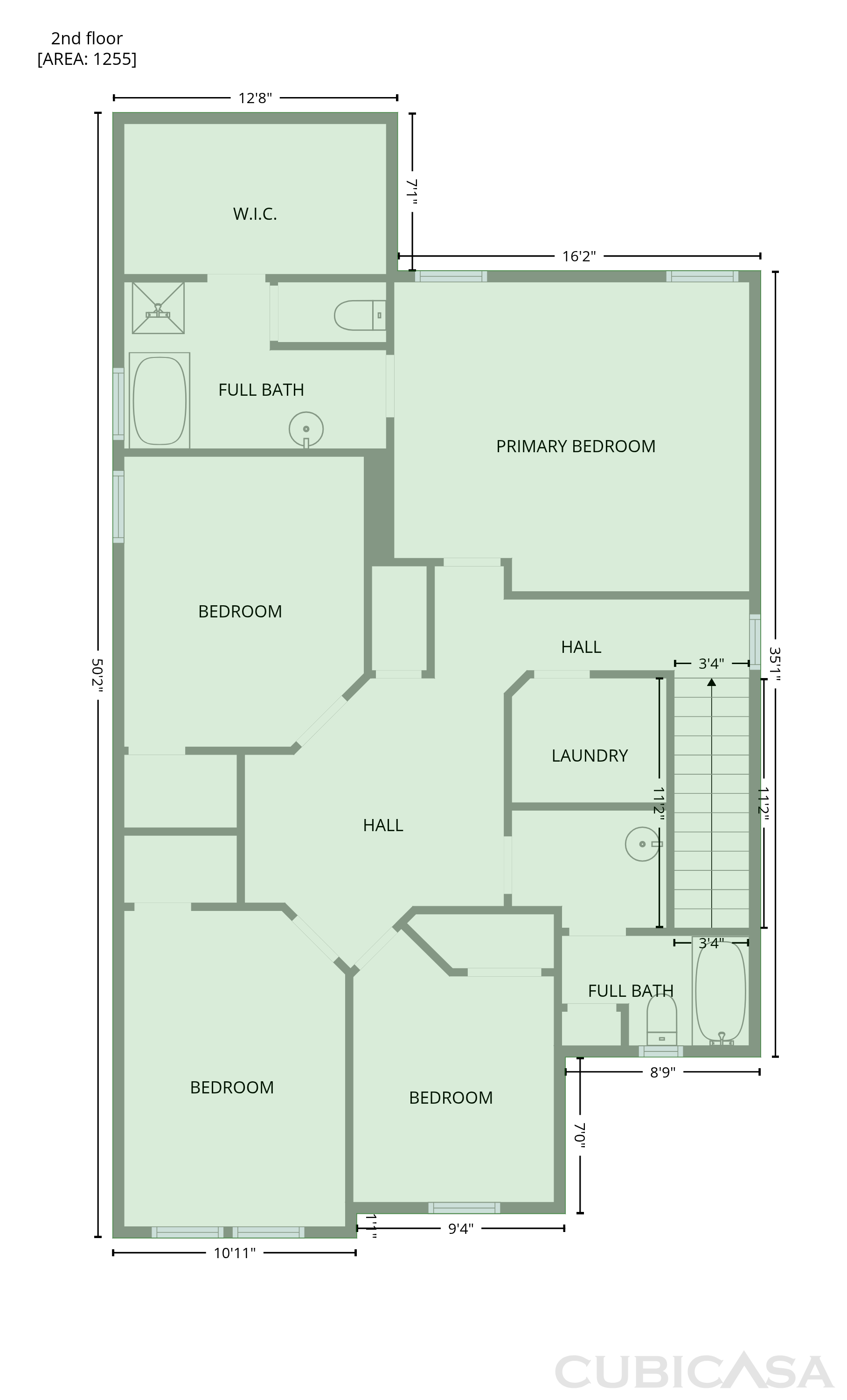 Second Floor of 875 Quiet Stone Ln, Orange Park, FL