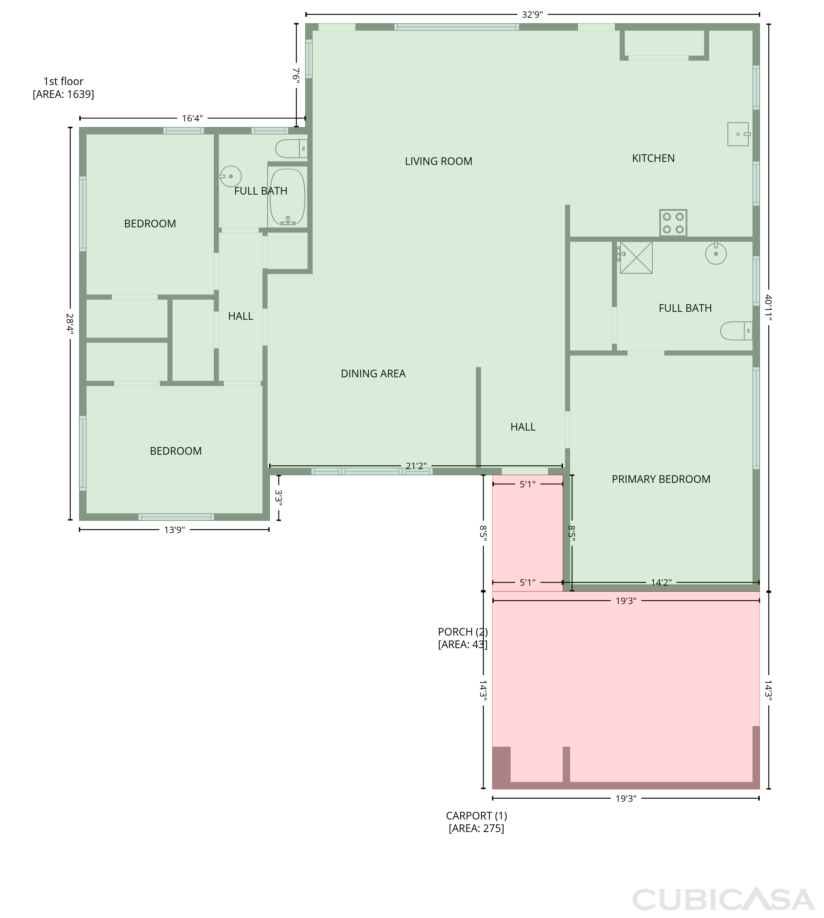 Main Floor of 1717 NE 20th Ave, Fort Lauderdale, FL