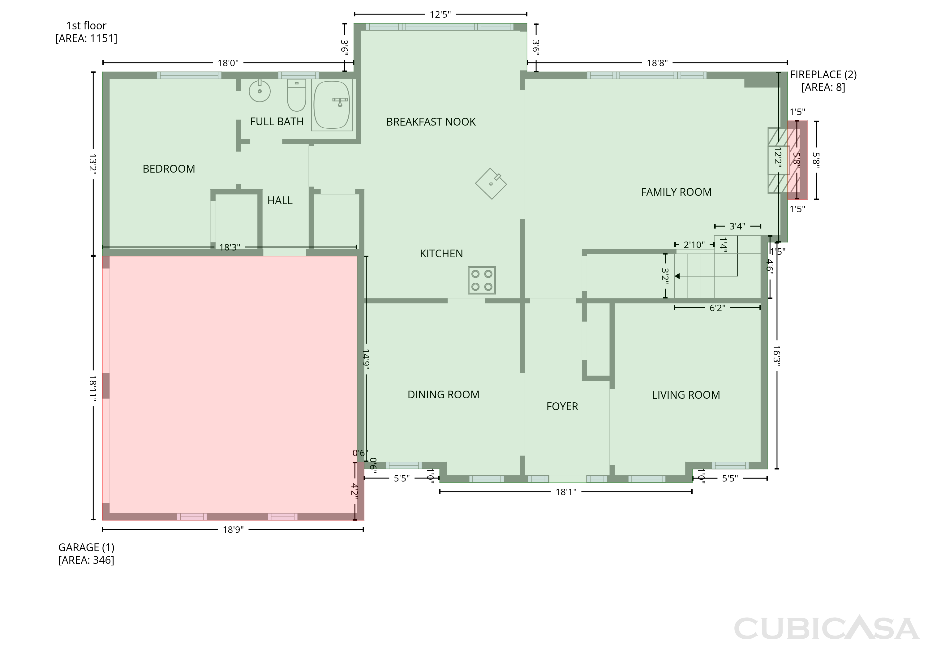 Main Floor of 2296 Talbot Rdg, Jonesboro, GA