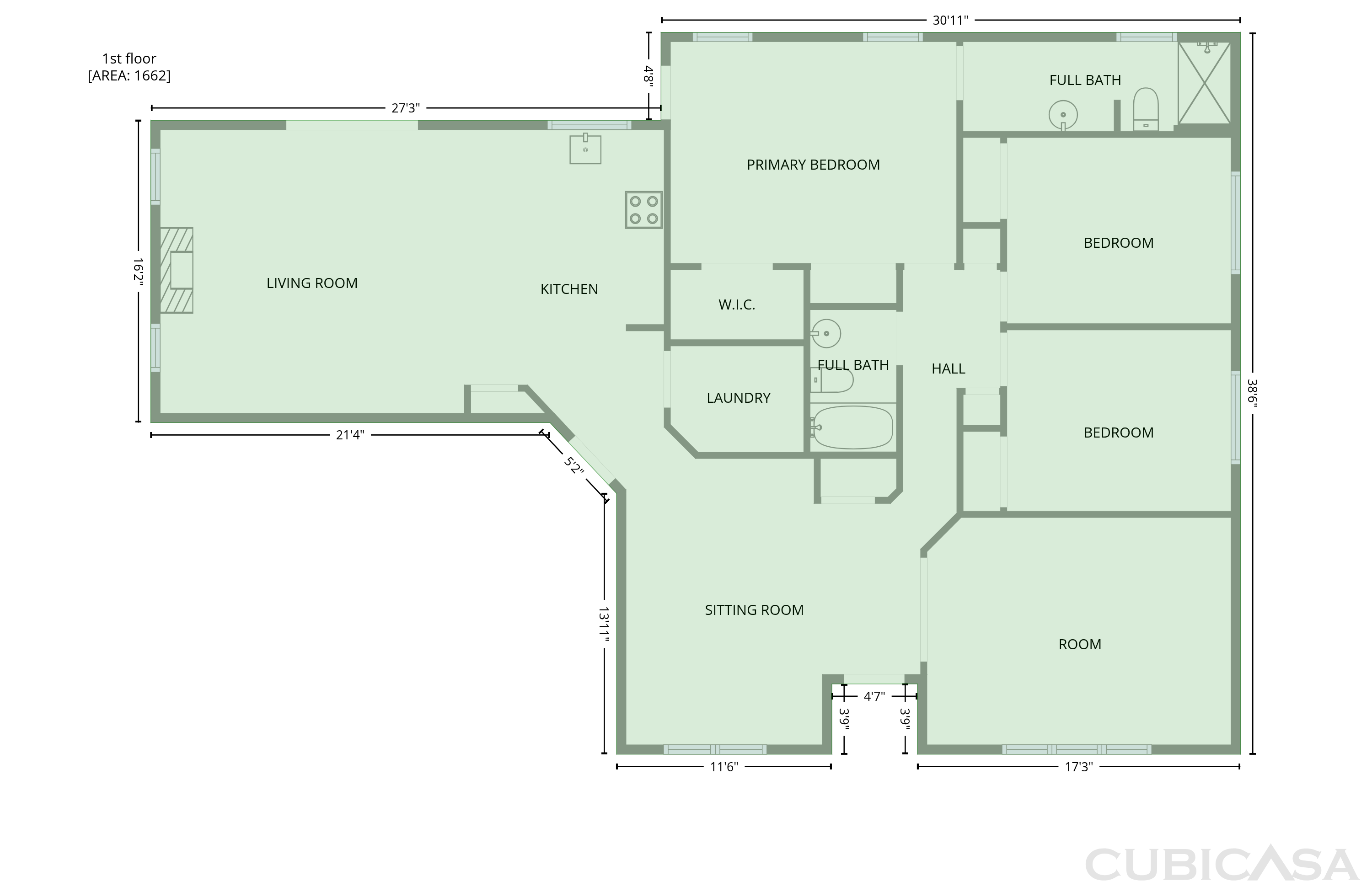 Main Floor of 1310 Willow St, Junction City, OR