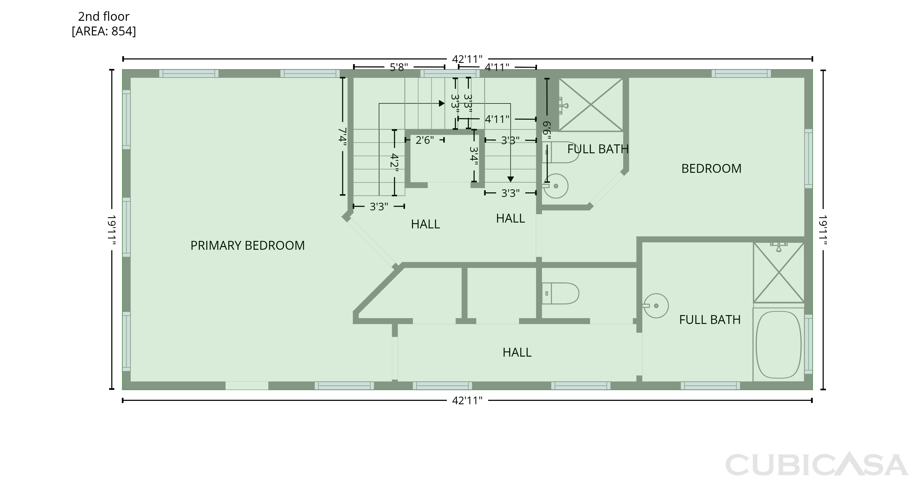 Second Floor of 3097 Rural Plains Cir, Franklin, TN
