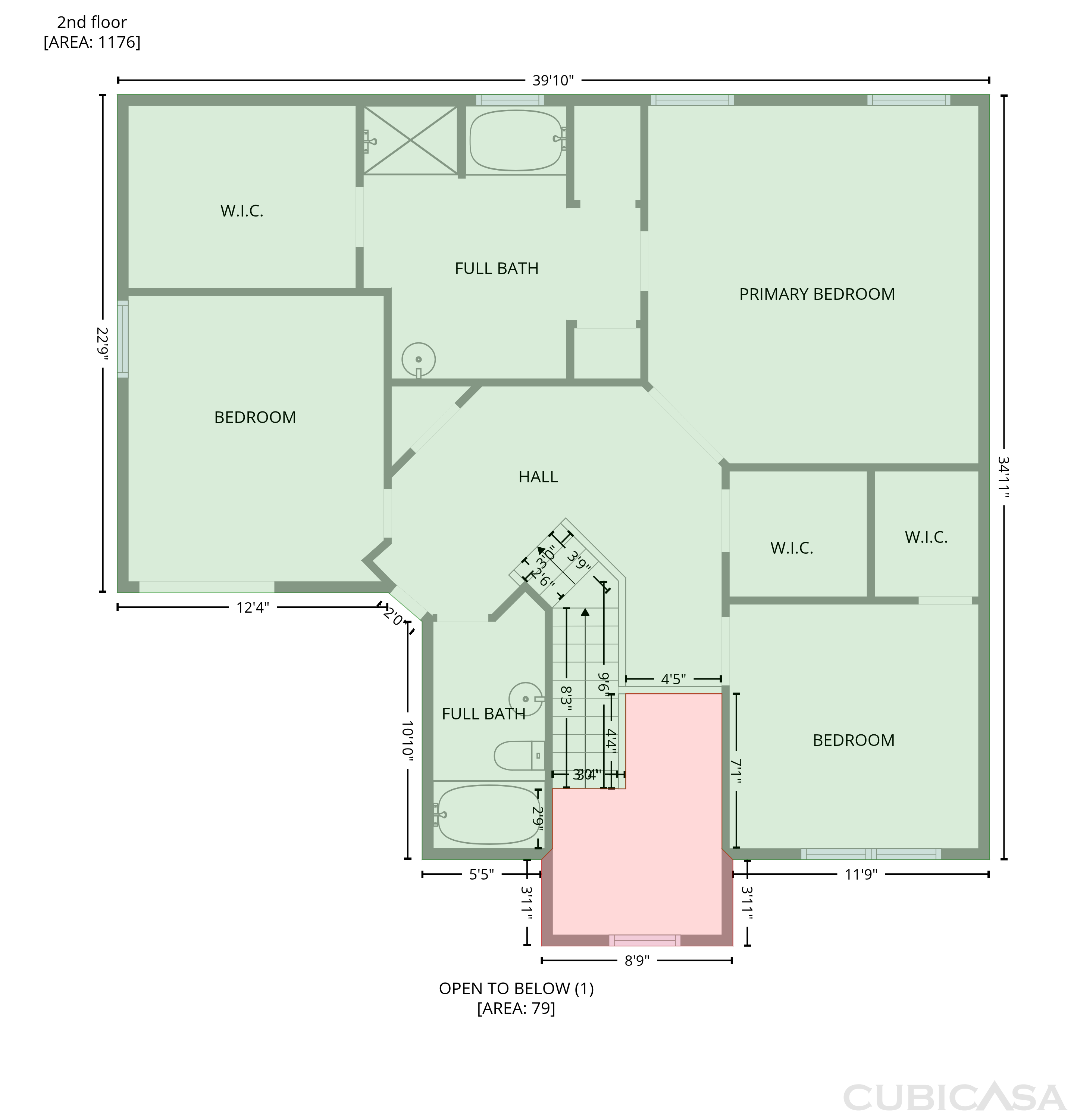 Second Floor of 2627 Glenbrook Ln, Conyers, GA