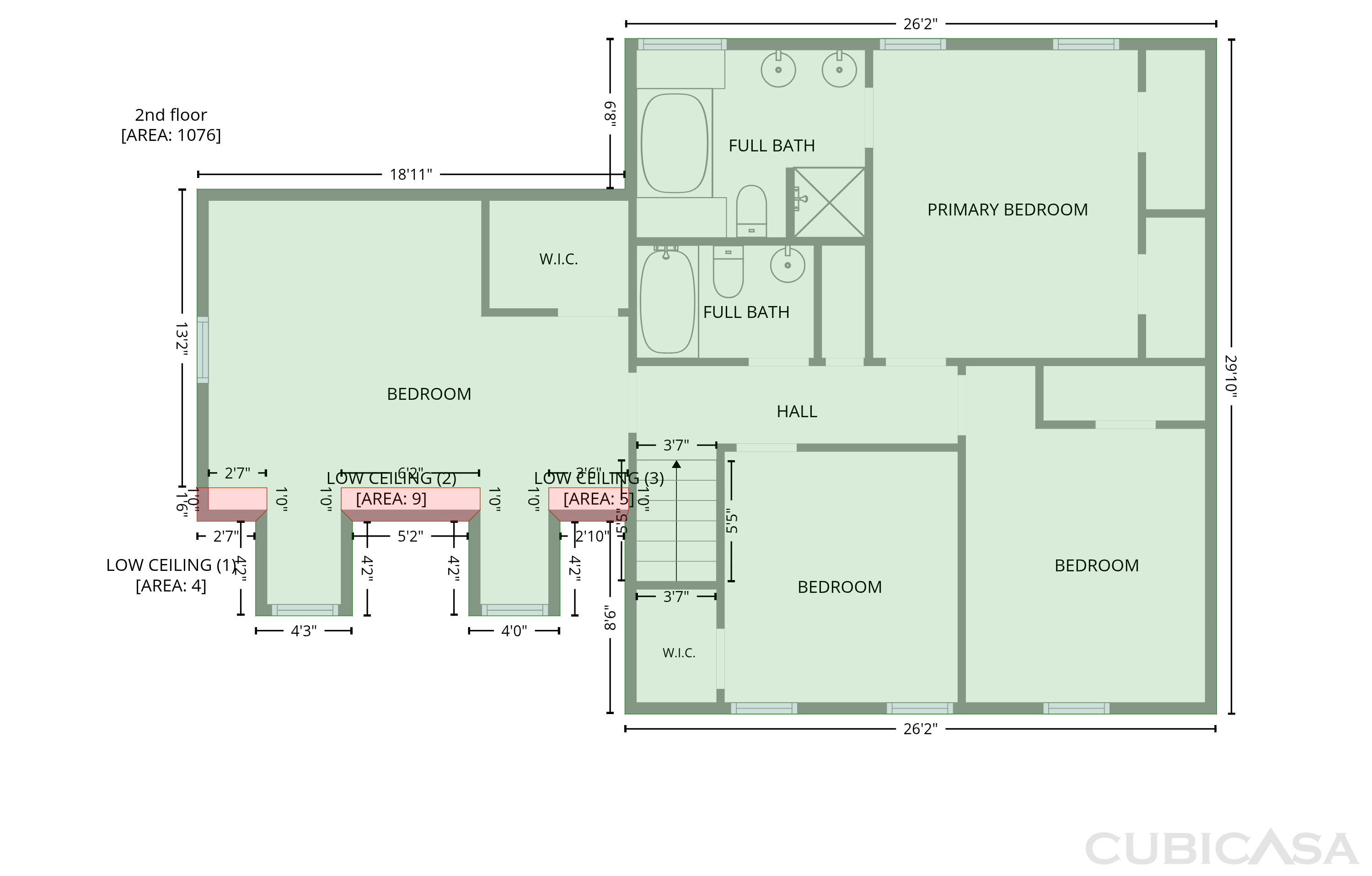 Second Floor of 211 Patricia Ter, Grayson, GA