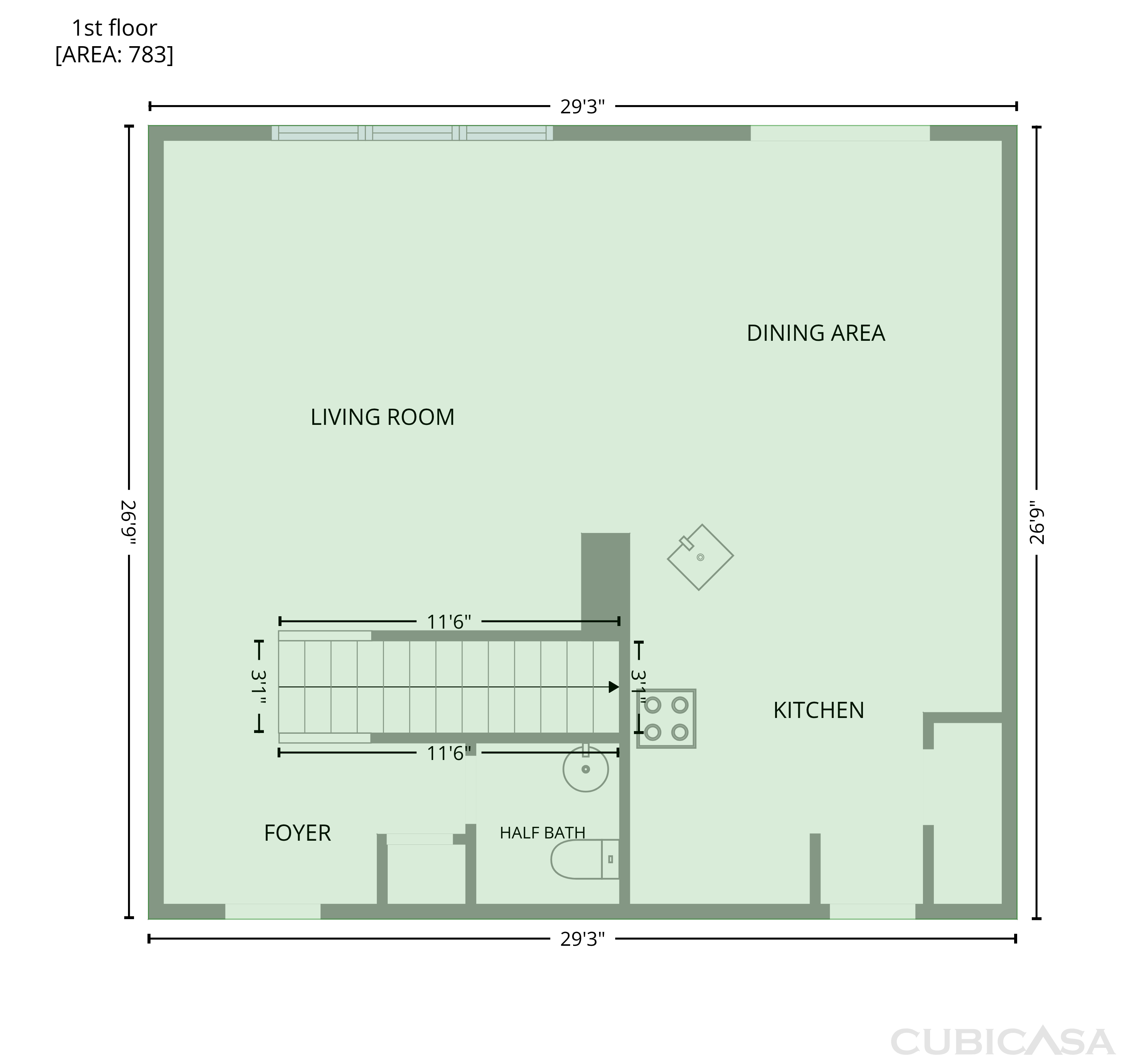 Main Floor of 31628 Spoonflower Cir, Wesley Chapel, FL