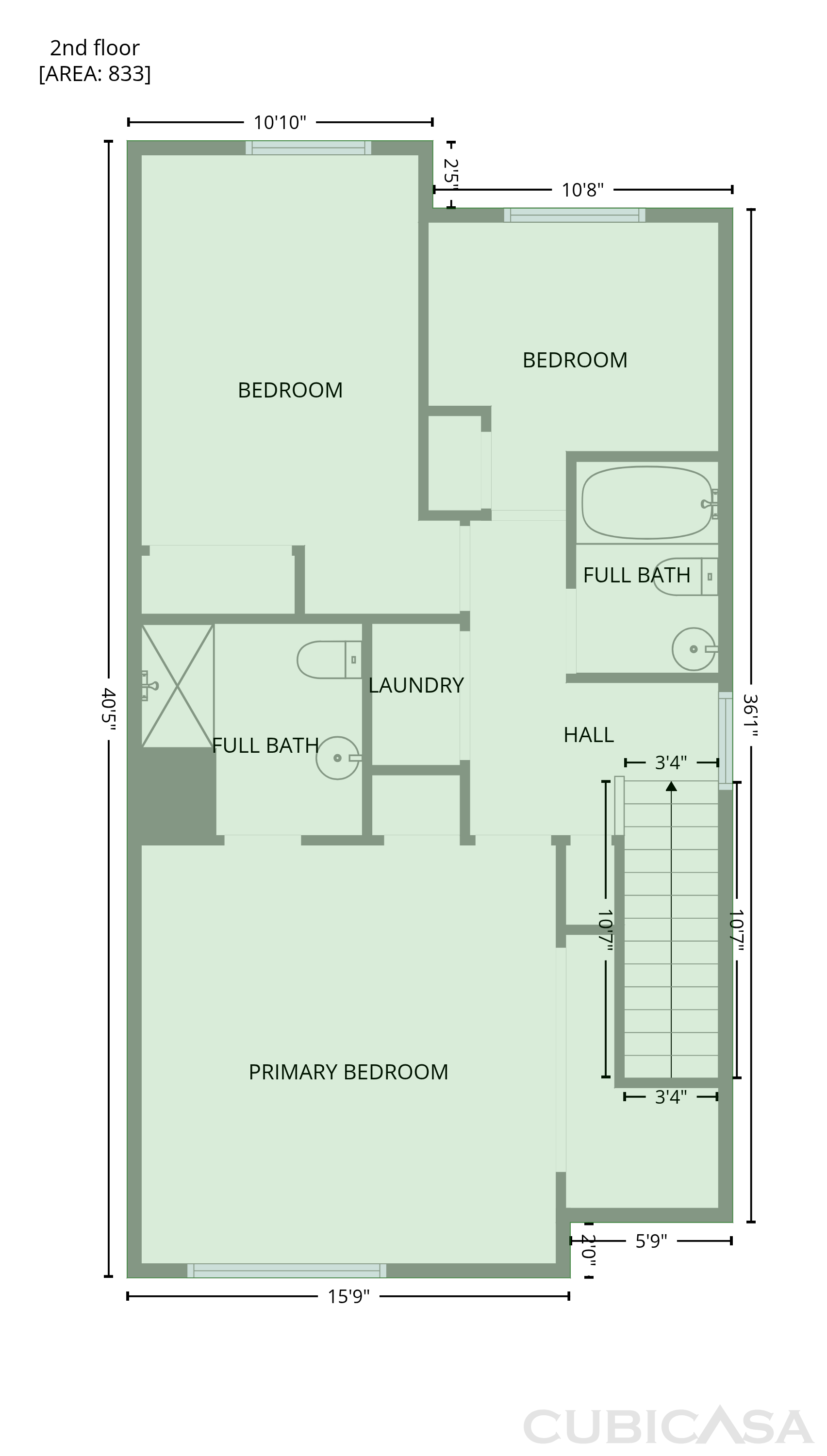 Second Floor of 3344 Oakcrest Dr, Forest Grove, OR