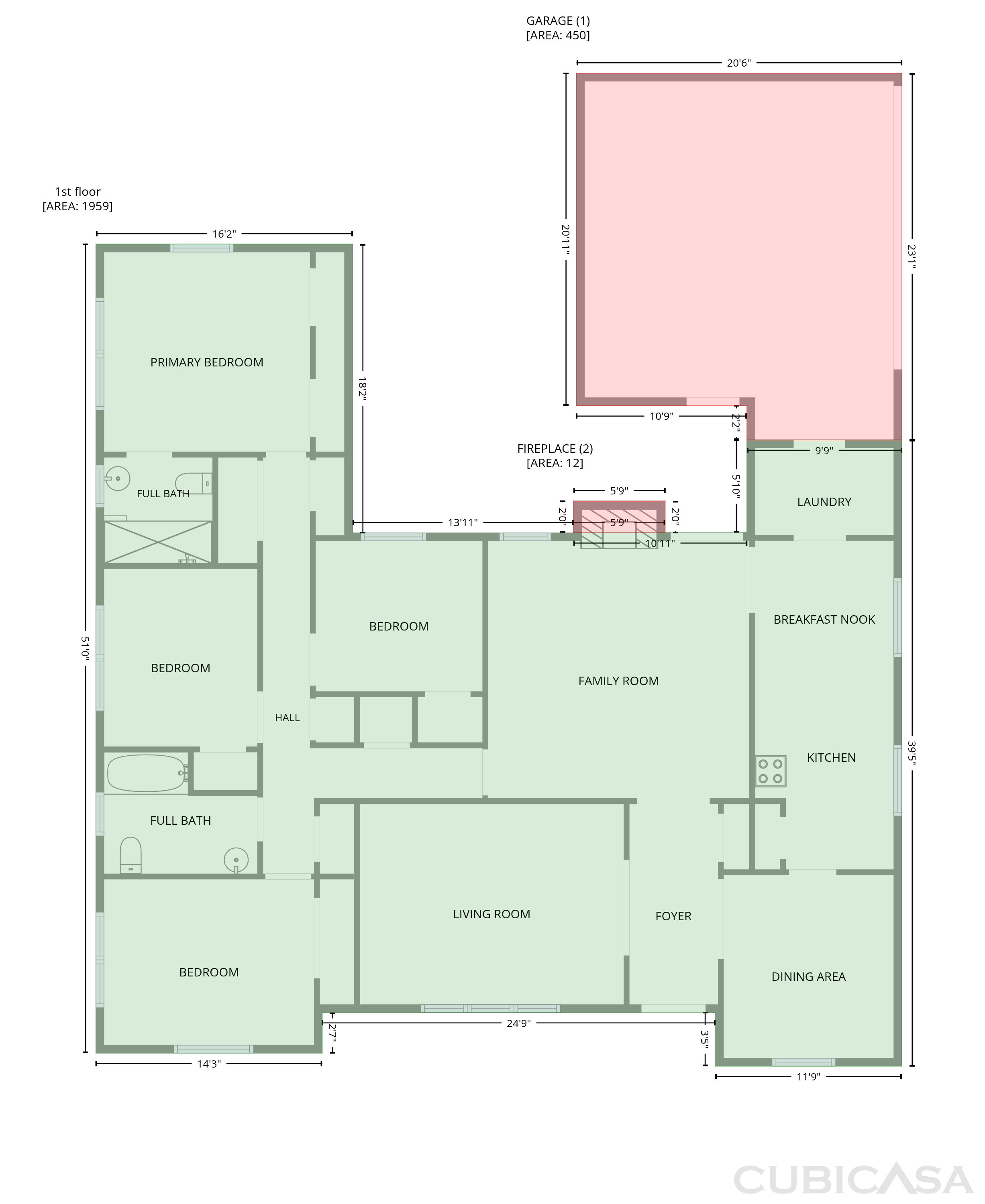 Second Floor of 1329 Wellington Dr, Denton, TX
