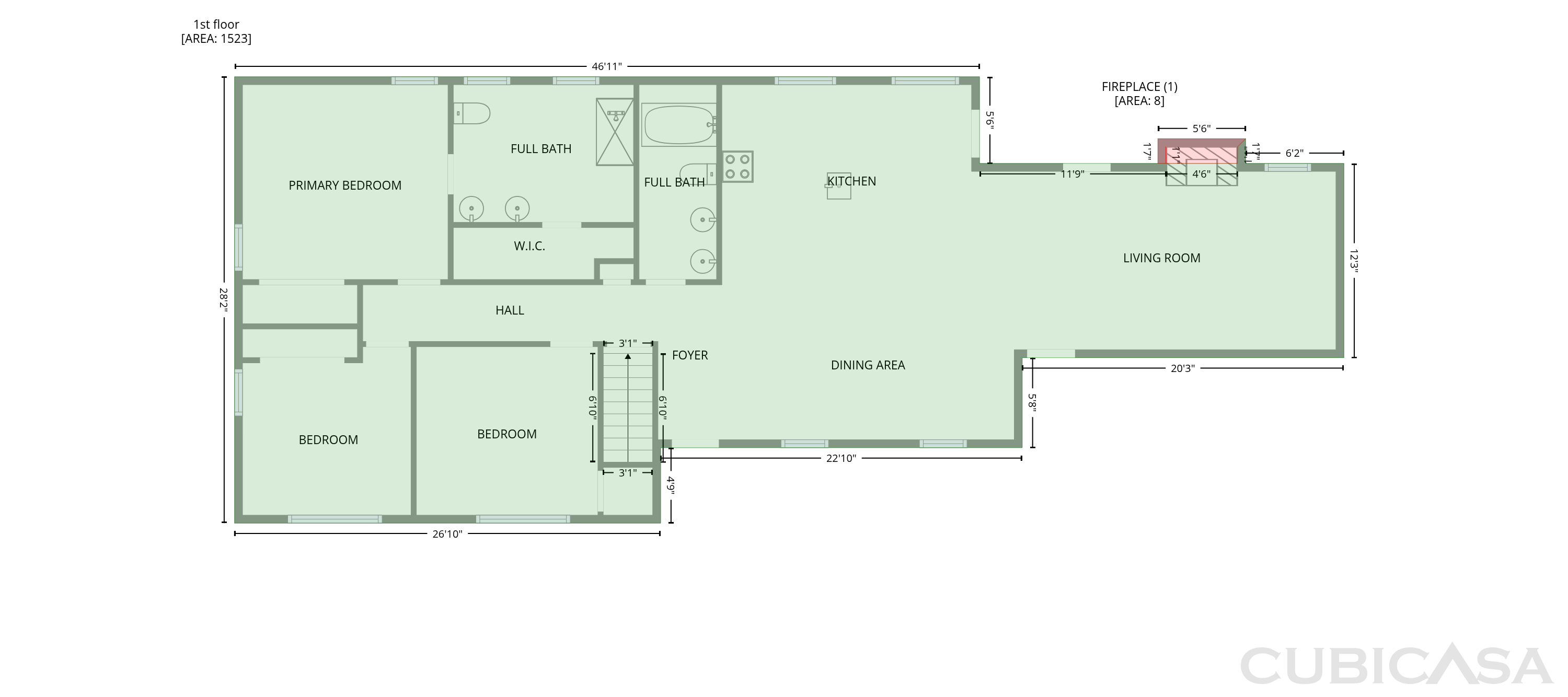 Second Floor of 3020 Landrum Dr SW, Atlanta, GA