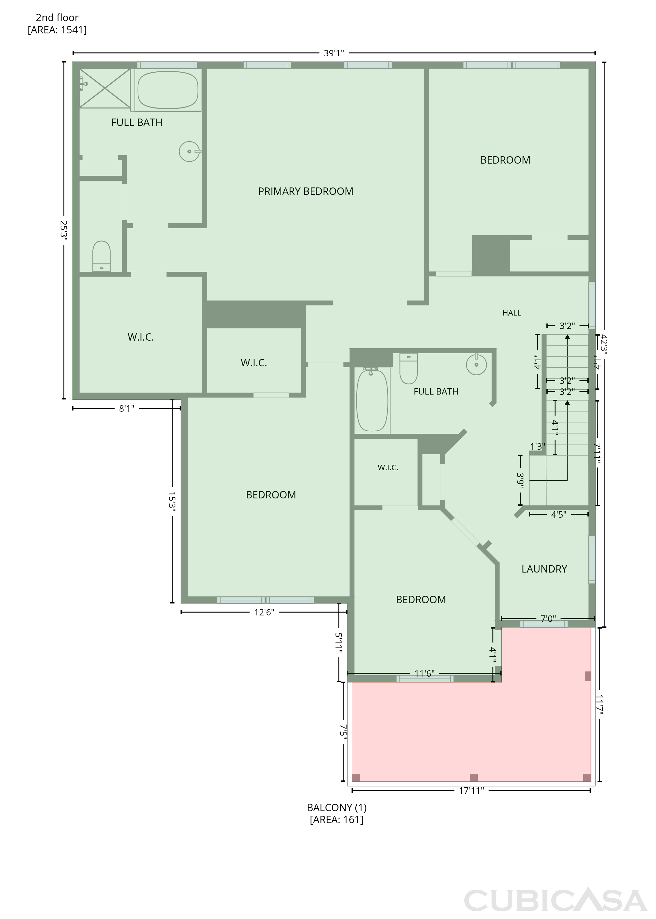 Second Floor of 216 Red Bluff St, Summerville, SC