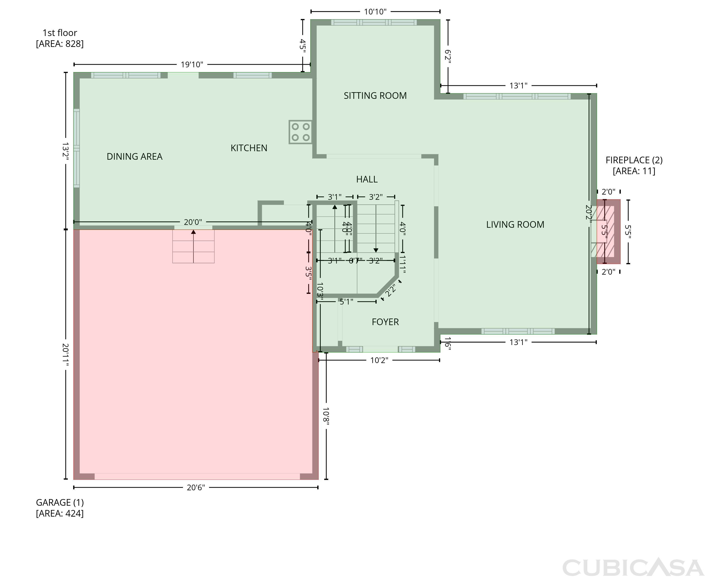 Main Floor of 2220 Cushendun Ln, Garner, NC