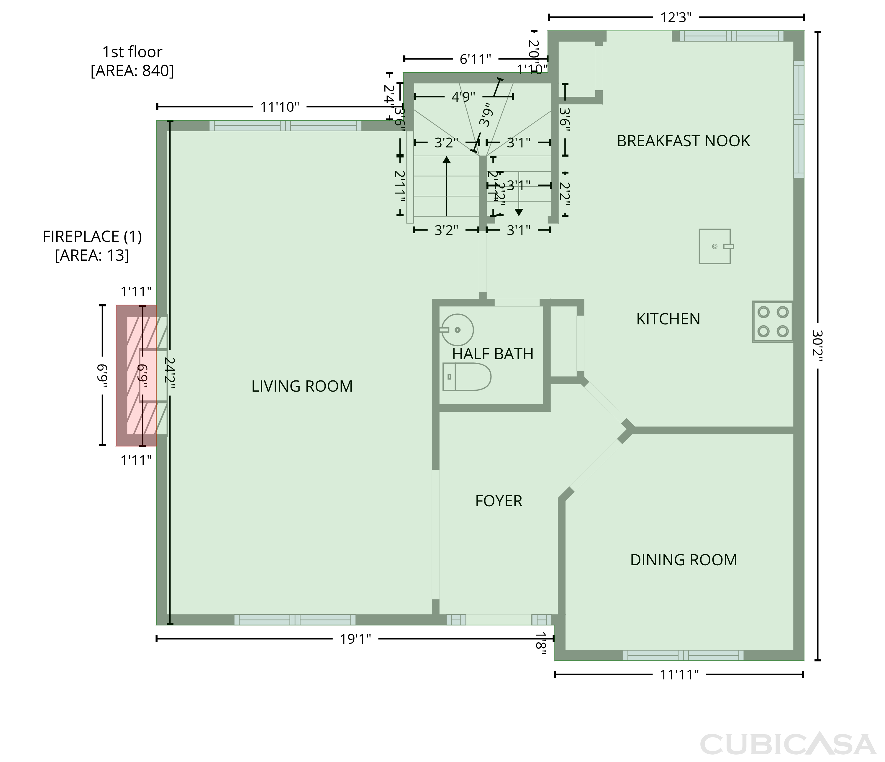 Second Floor of 5747 Rex Mill Crk, Rex, GA