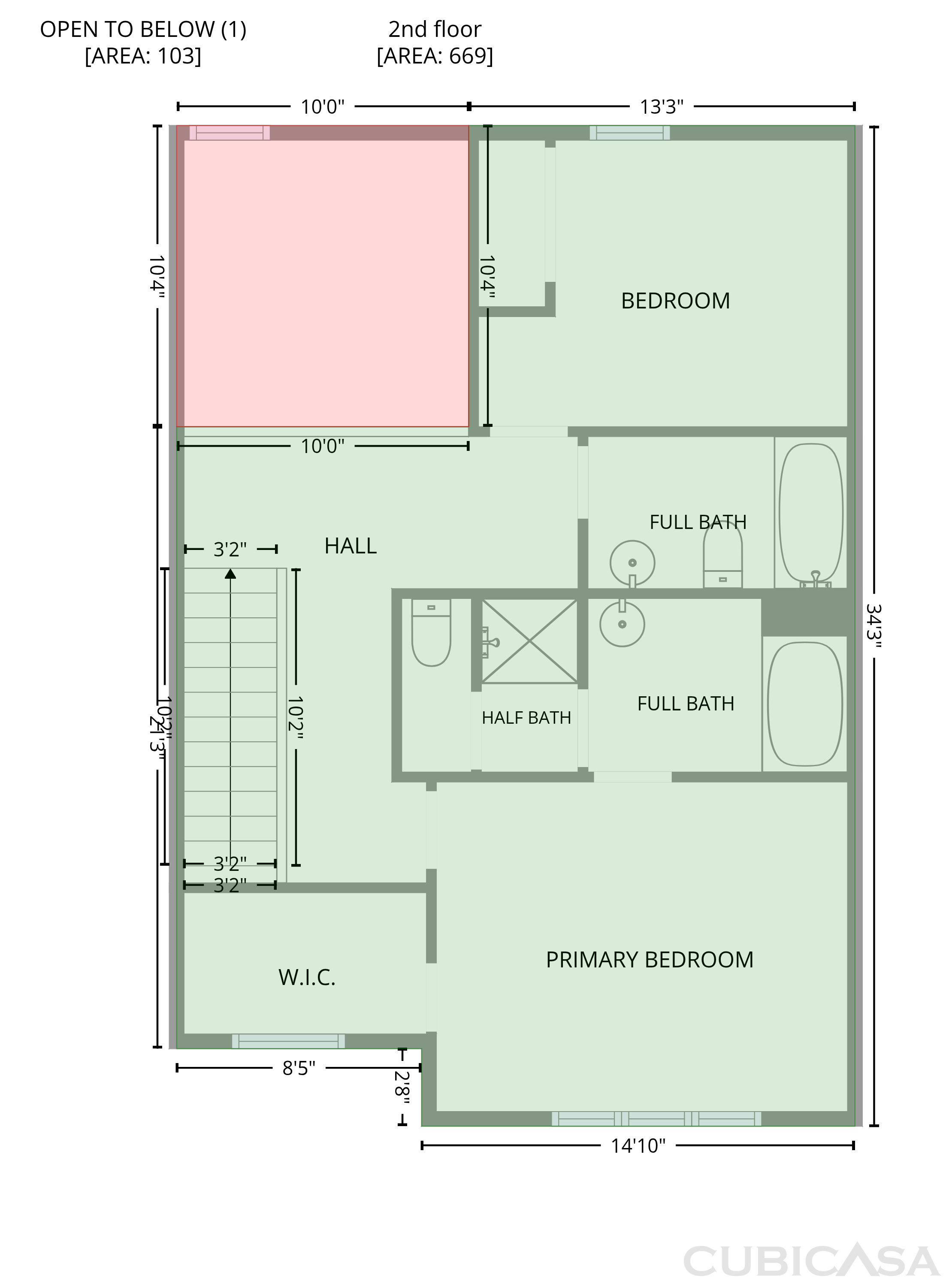 Second Floor of 531 Canyon Park Dr, Pelham, AL