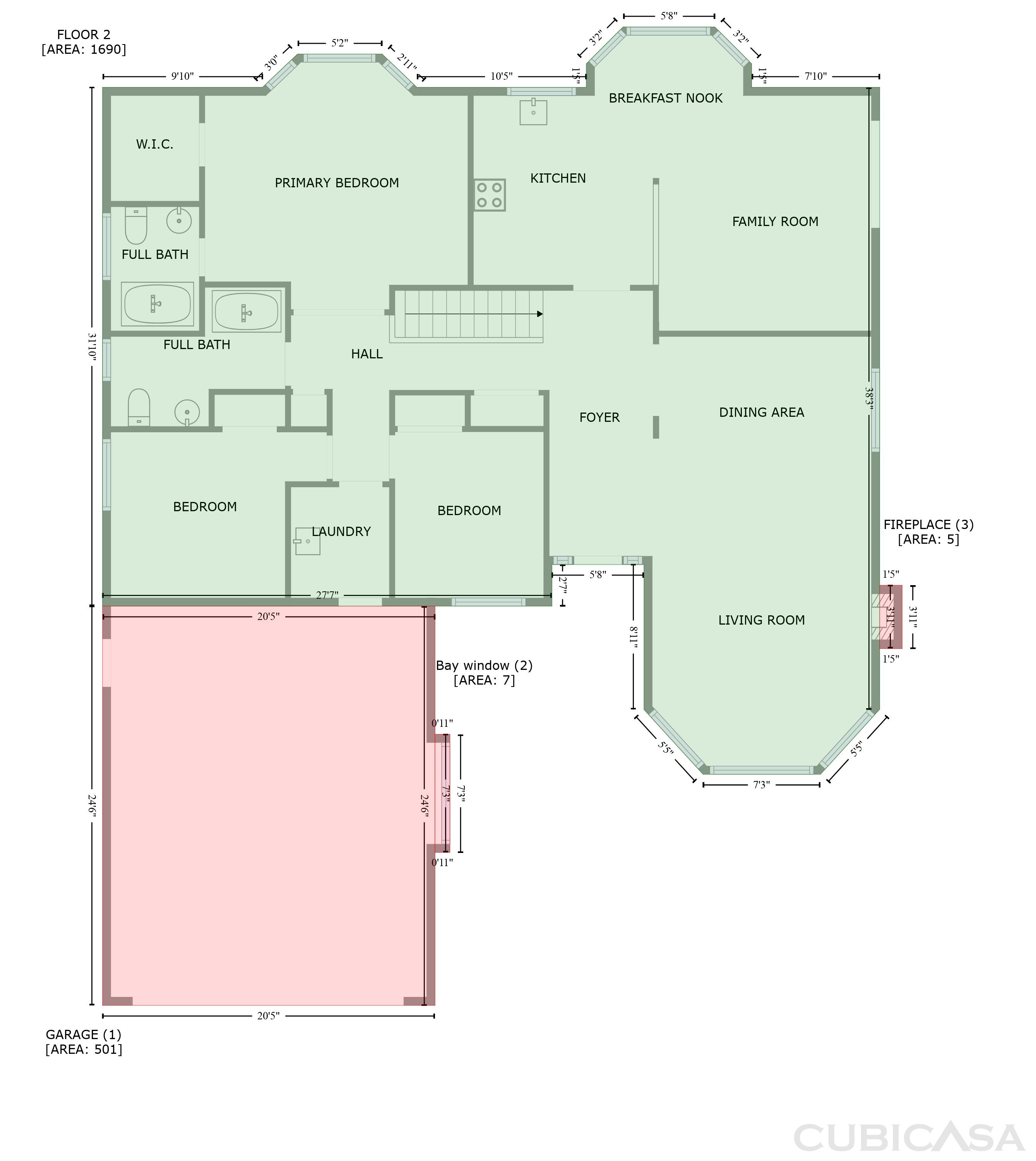 Second Floor of 7049 Woodland Ave, Chagrin Falls, OH
