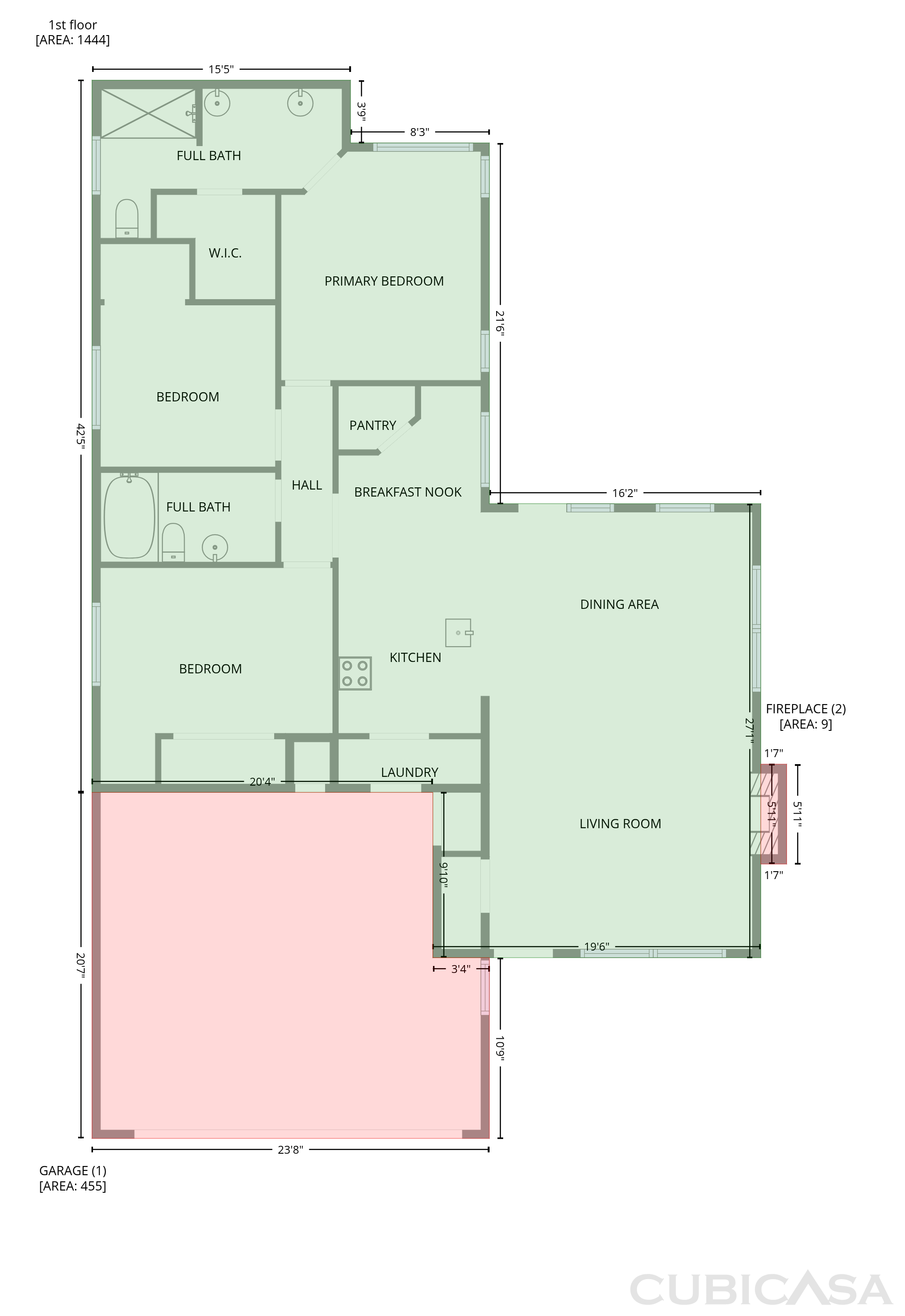 Main Floor of 1111 N Riviera Cir, Cedar Park, TX