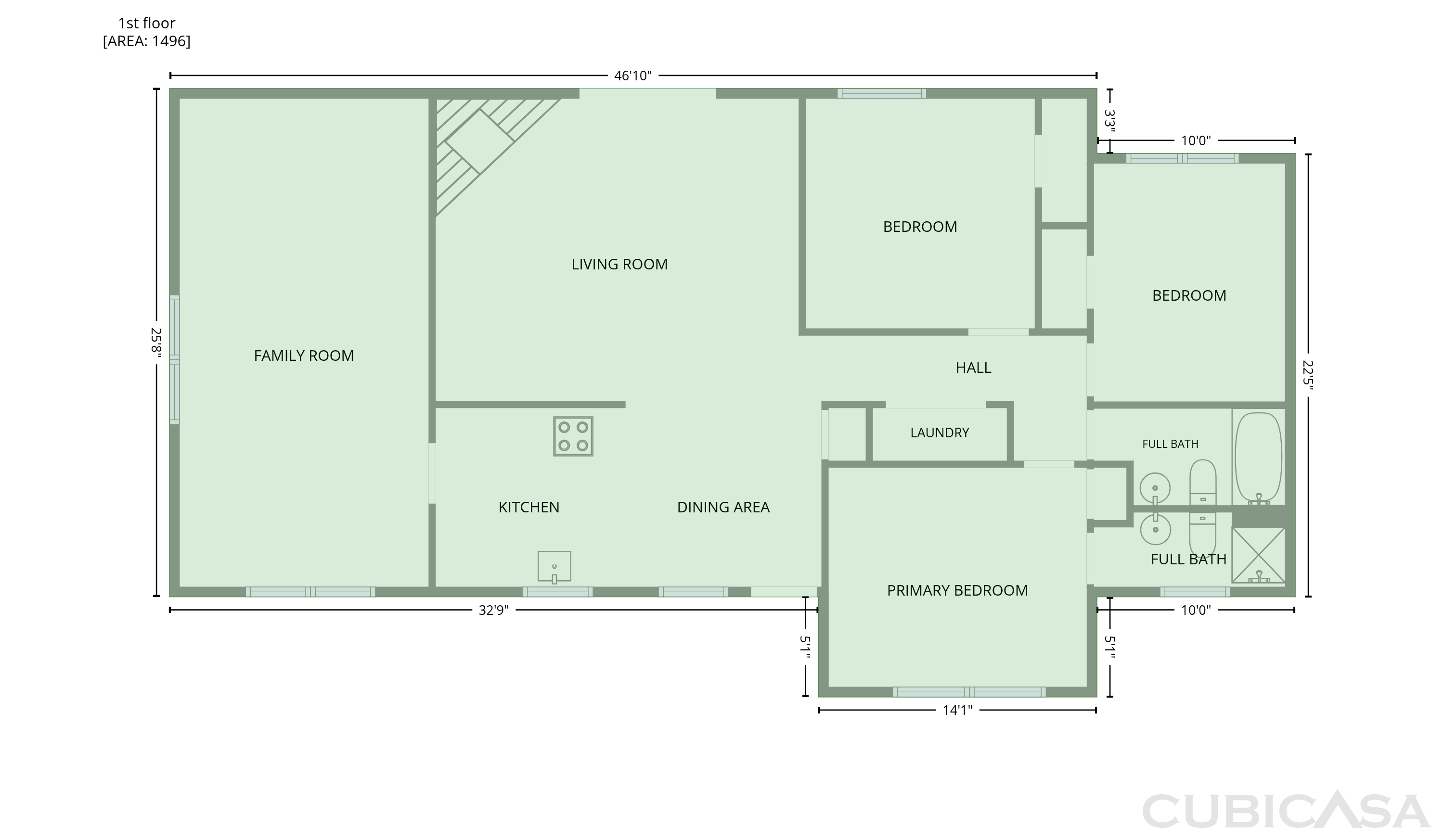Main Floor of 507 Texas Trl, Dallas, NC