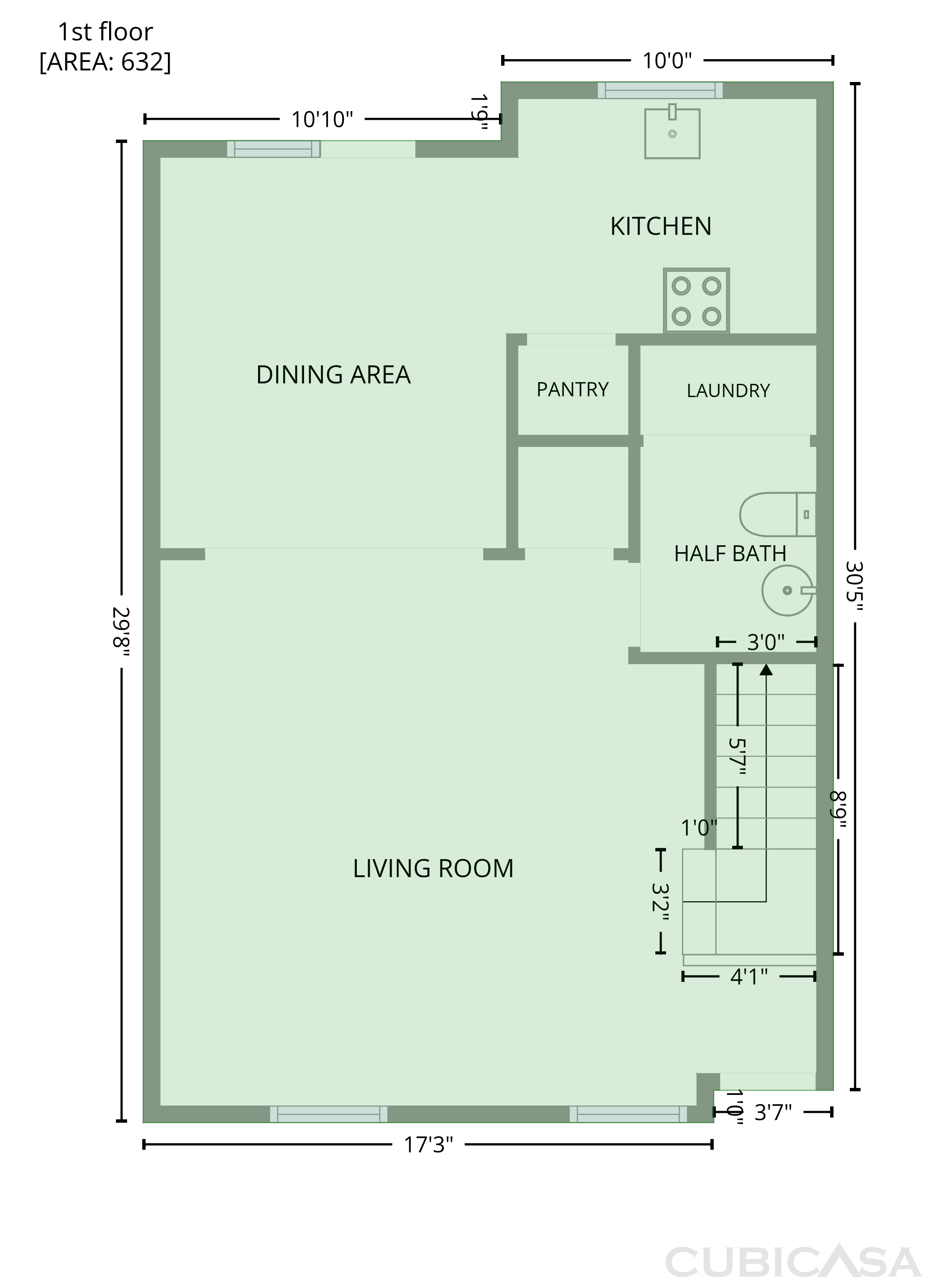 Main Floor of 992 Old Holcomb Bridge Rd, Roswell, GA