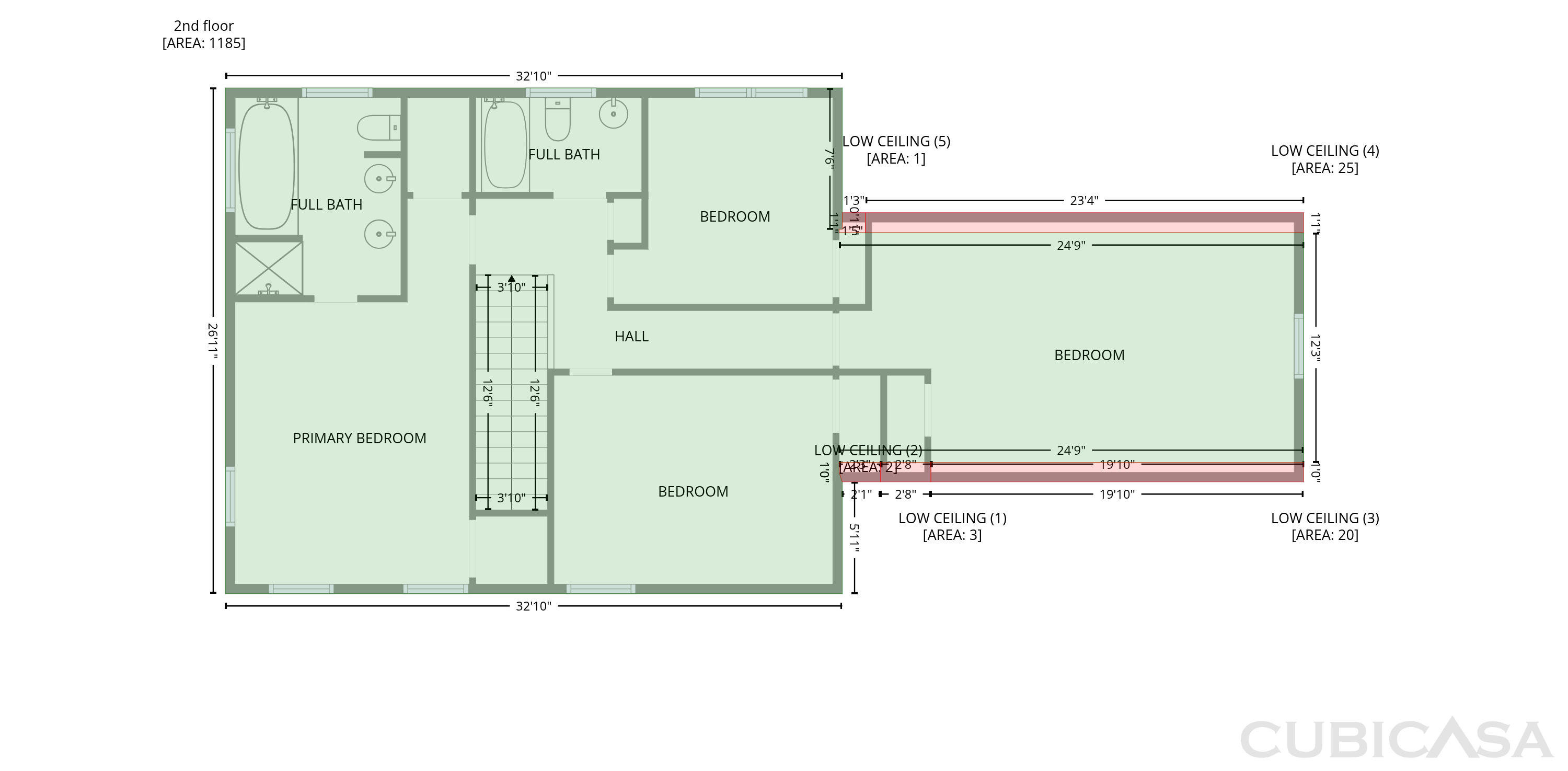Second Floor of 744 Bent Creek Dr, Hope Mills, NC